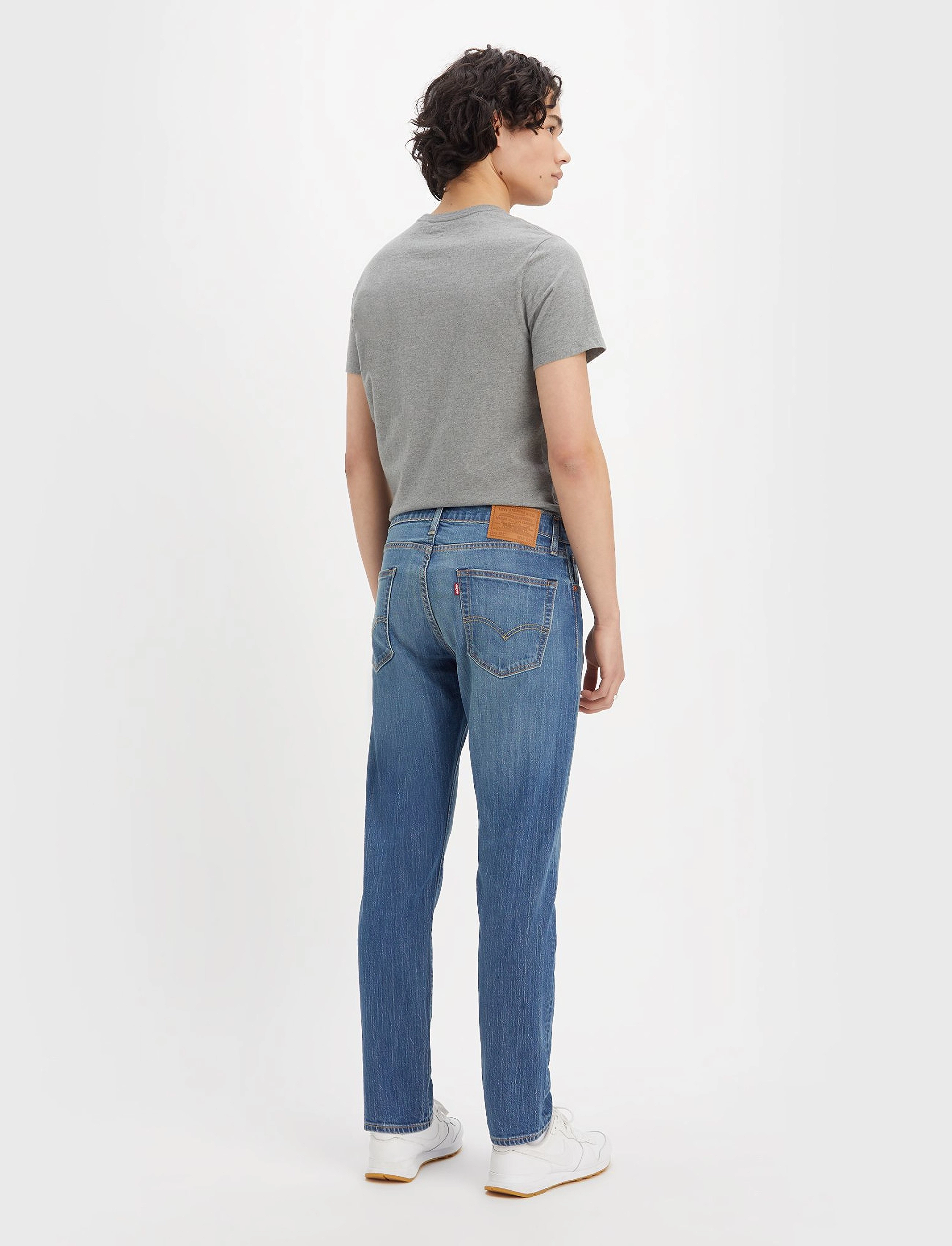 Levi's® - 502 TAPER HERE FOR A WHILE - med indigo - worn in - 4