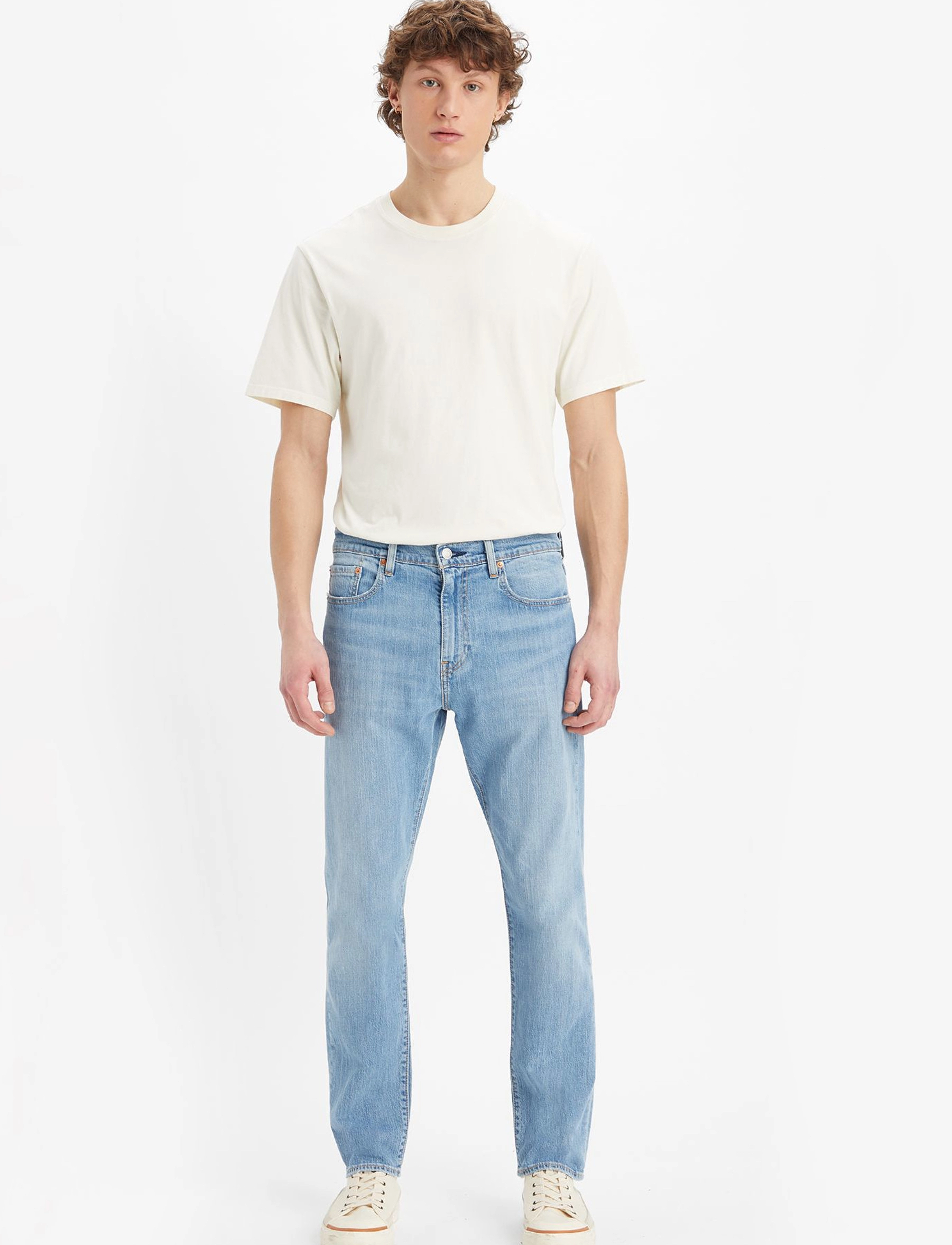 LEVI´S Men - 502 TAPER BACK ON MY FEET - med indigo - worn in - 3
