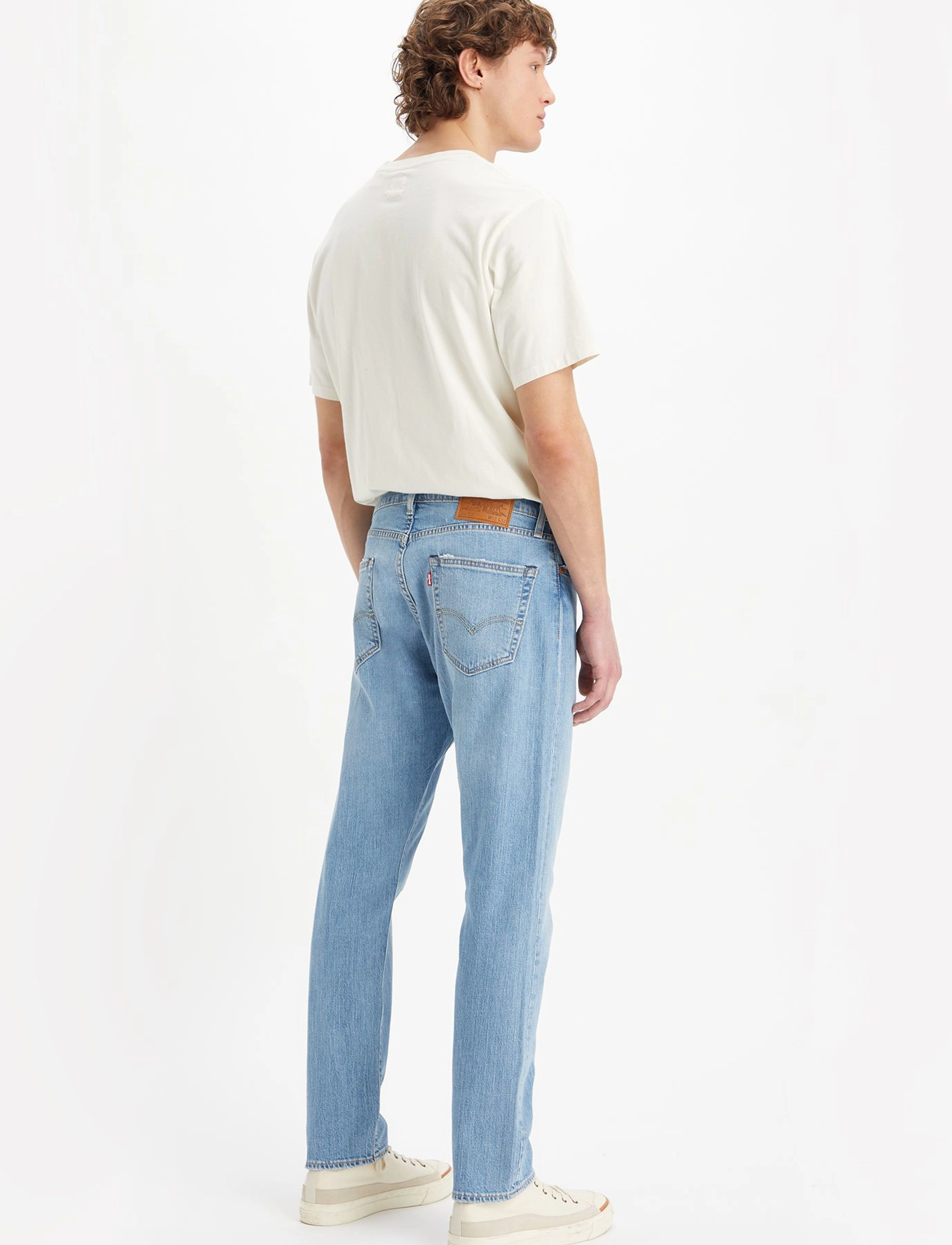 LEVI´S Men - 502 TAPER BACK ON MY FEET - med indigo - worn in - 4