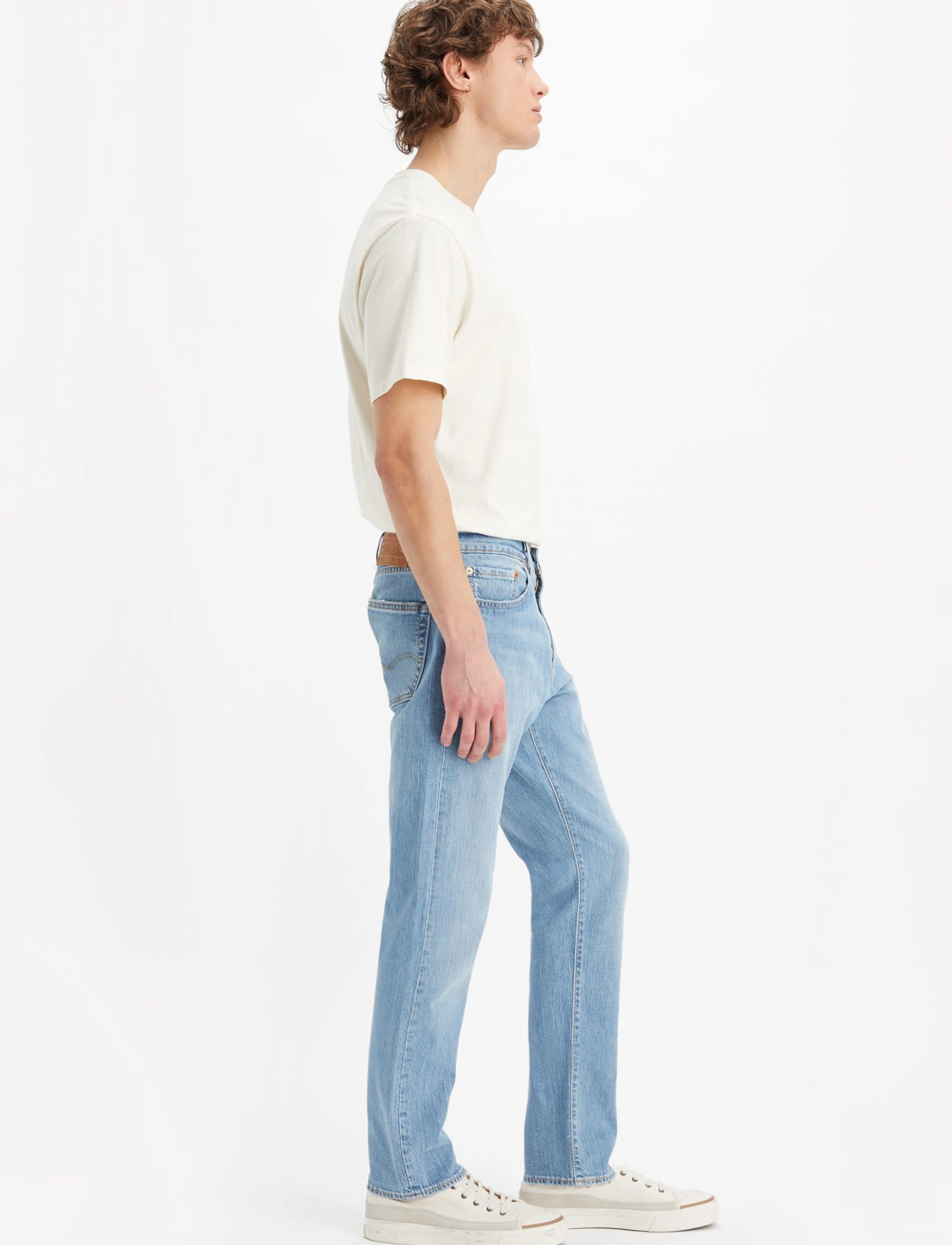 LEVI´S Men - 502 TAPER BACK ON MY FEET - med indigo - worn in - 5
