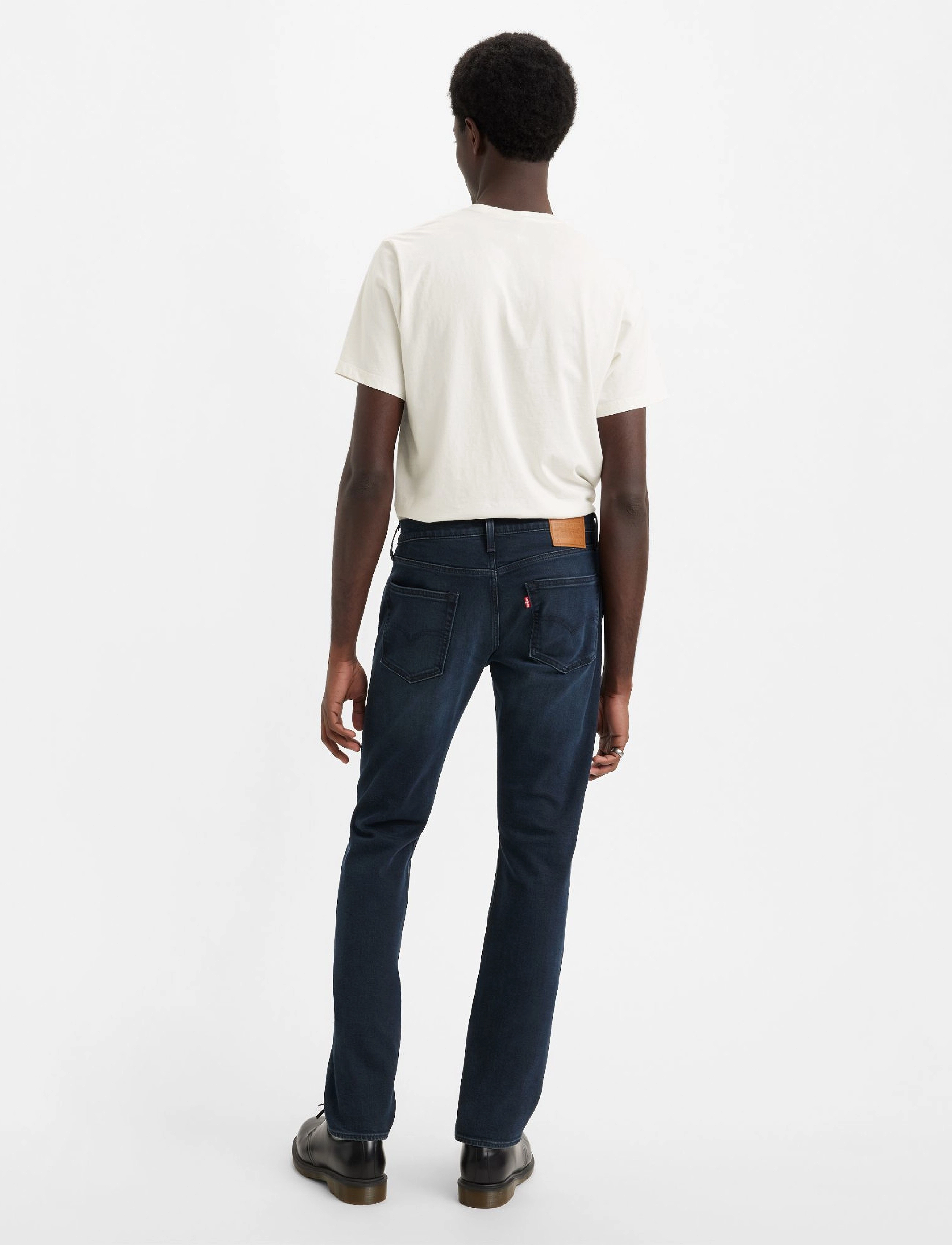 Levi's® - 502 TAPER CHICKEN OF THE WOODS - dark indigo - worn in - 4