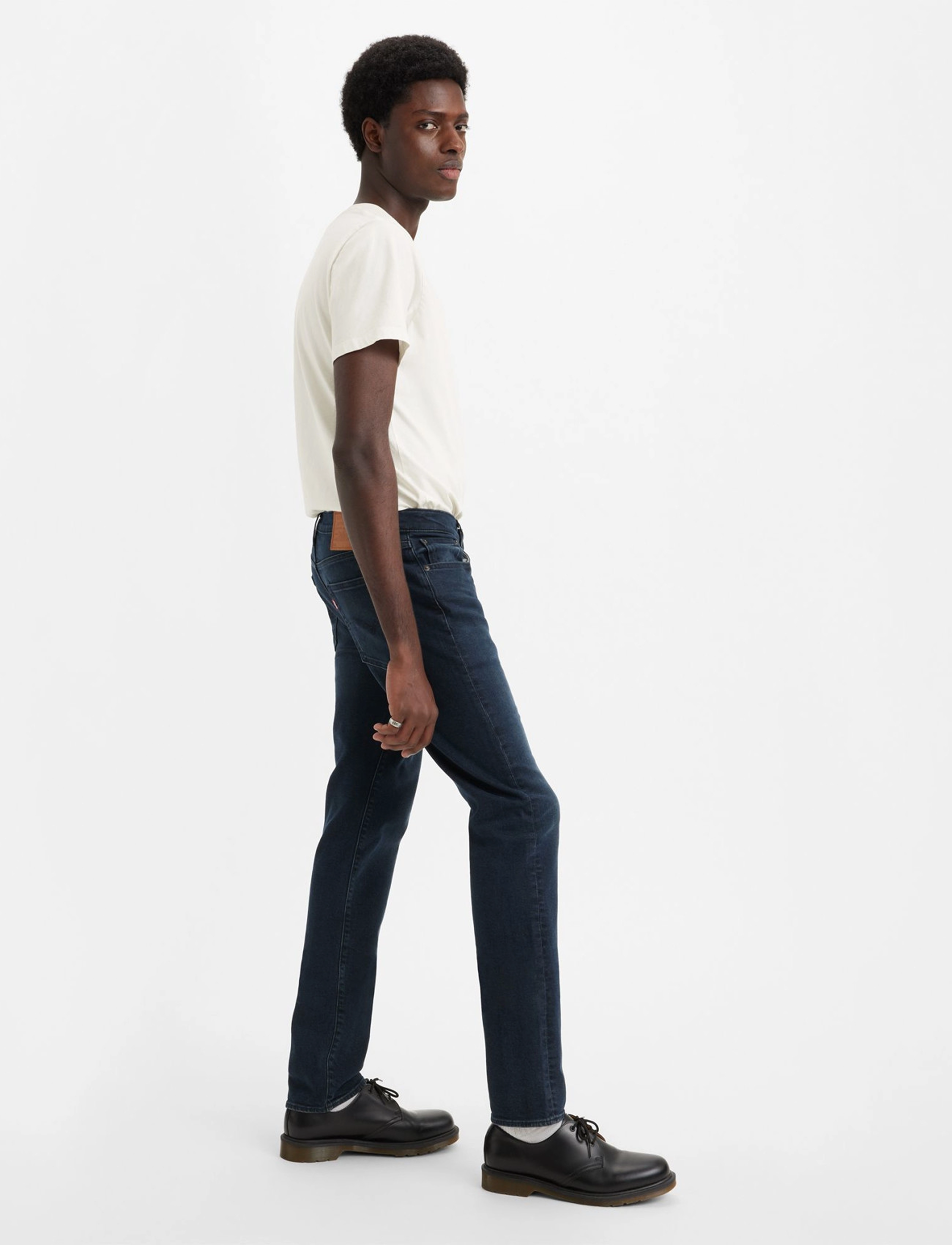 Levi's® - 502 TAPER CHICKEN OF THE WOODS - dark indigo - worn in - 5