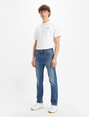 LEVI´S Men - 502 TAPER HOT N WARM - tapered jeans - med indigo - worn in - 3