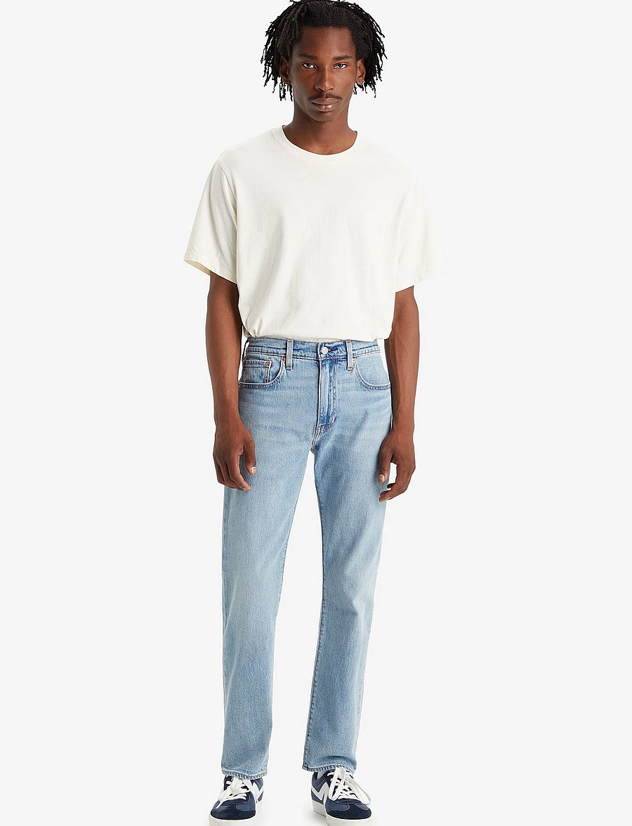 Levi's® - 502 TAPER CALL IT OFF - klassikalised teksad - med indigo - worn in - 3