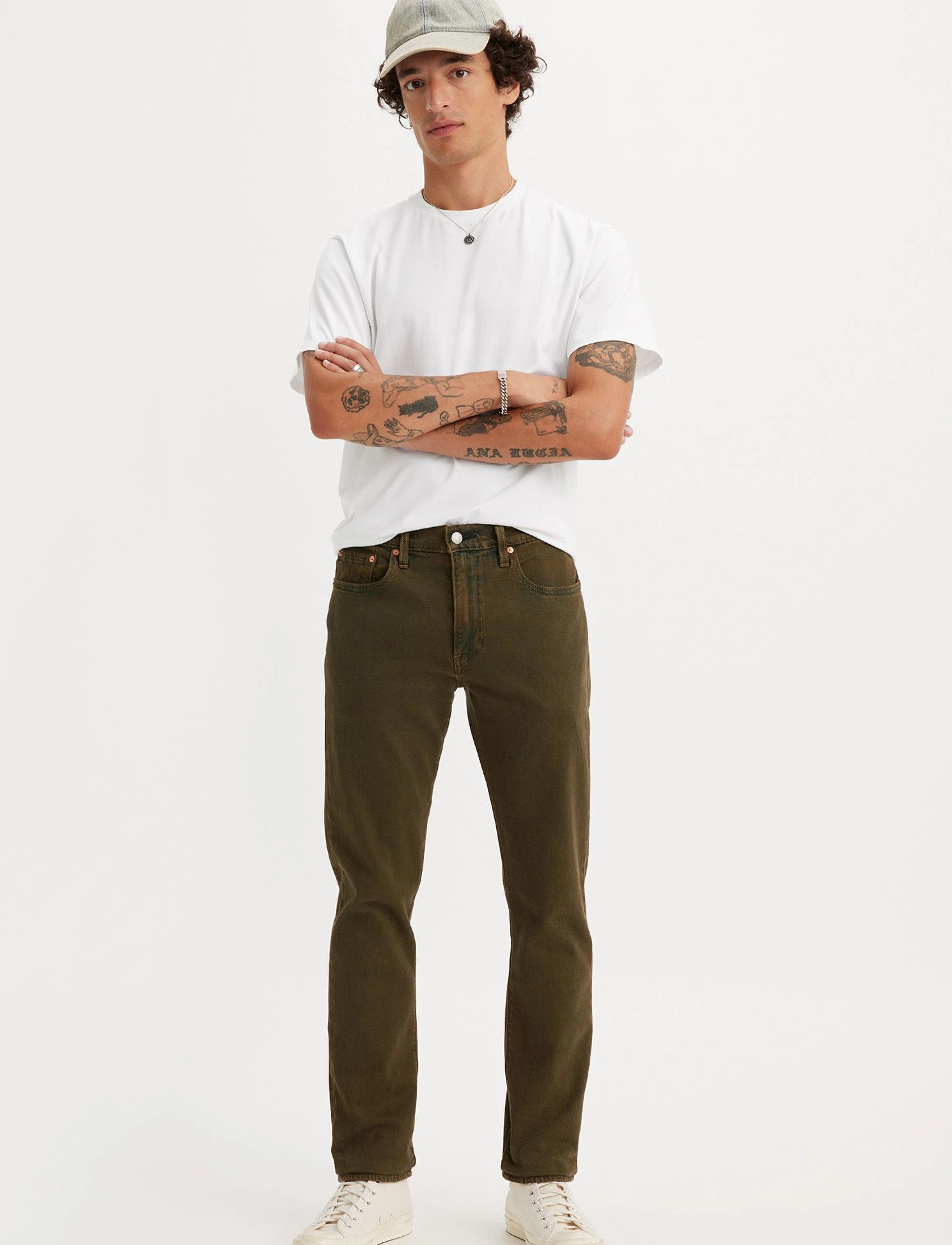 LEVI´S Men - 502 TAPER OVER THE HEDGE OD - greens - 3