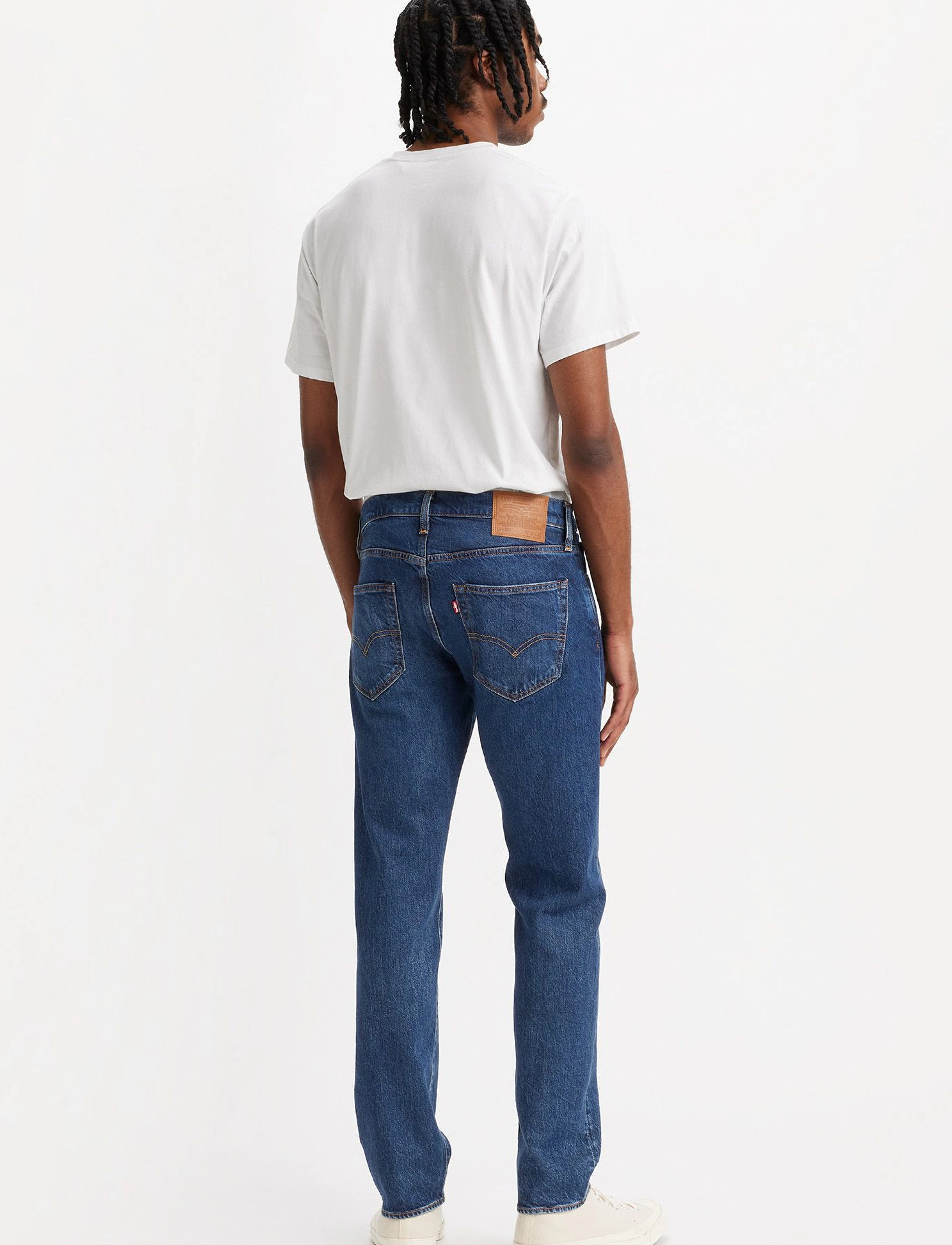 Levi's® - 502 TAPER JACK OF ALL TRADES - tapered jeans - dark indigo - worn in - 4
