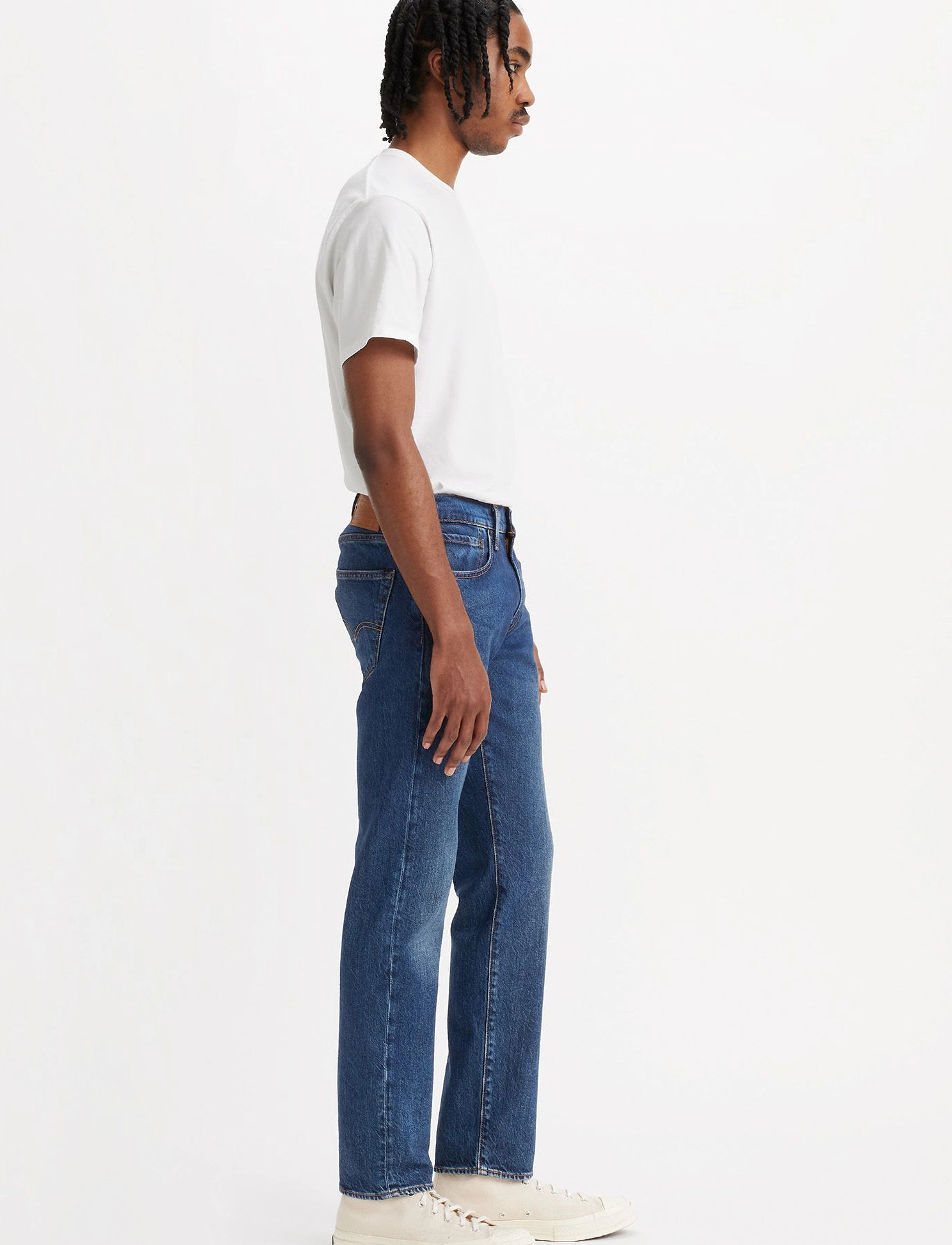 Levi's® - 502 TAPER JACK OF ALL TRADES - tapered jeans - dark indigo - worn in - 5