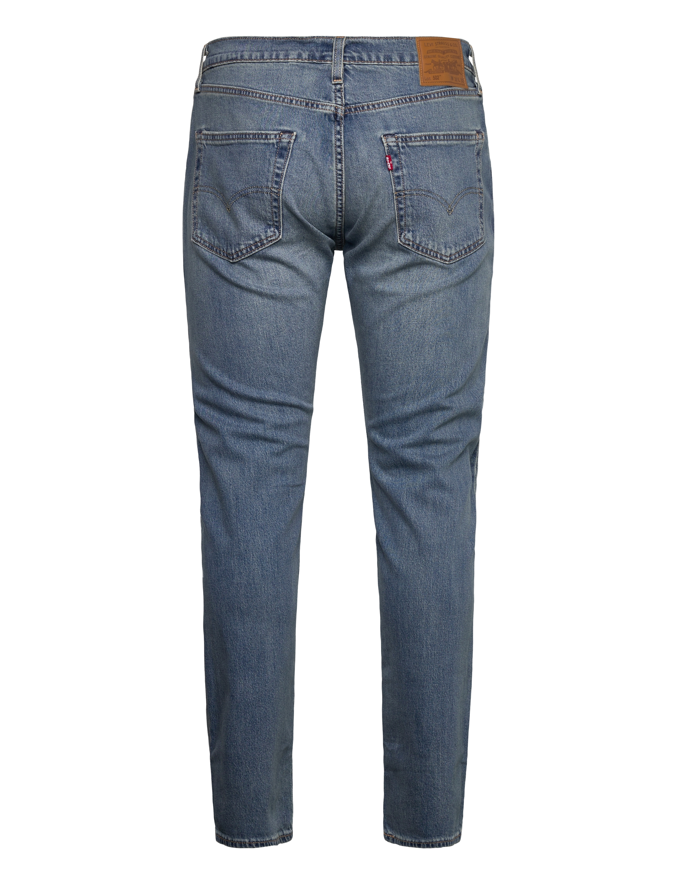 Levi's® - 502 TAPER ASK ME AGAIN - med indigo - worn in - 2