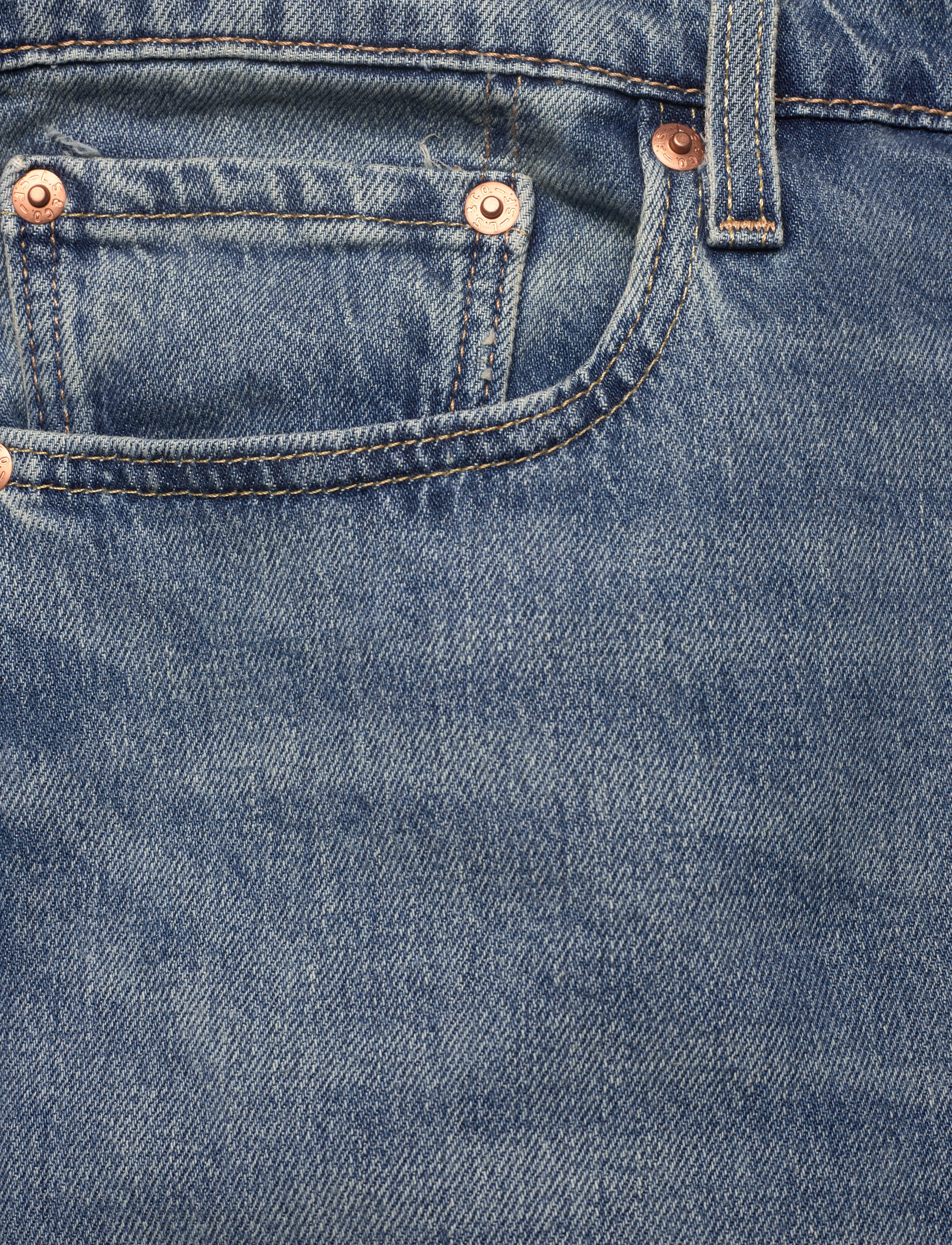 Levi's® - 502 TAPER ASK ME AGAIN - med indigo - worn in - 4