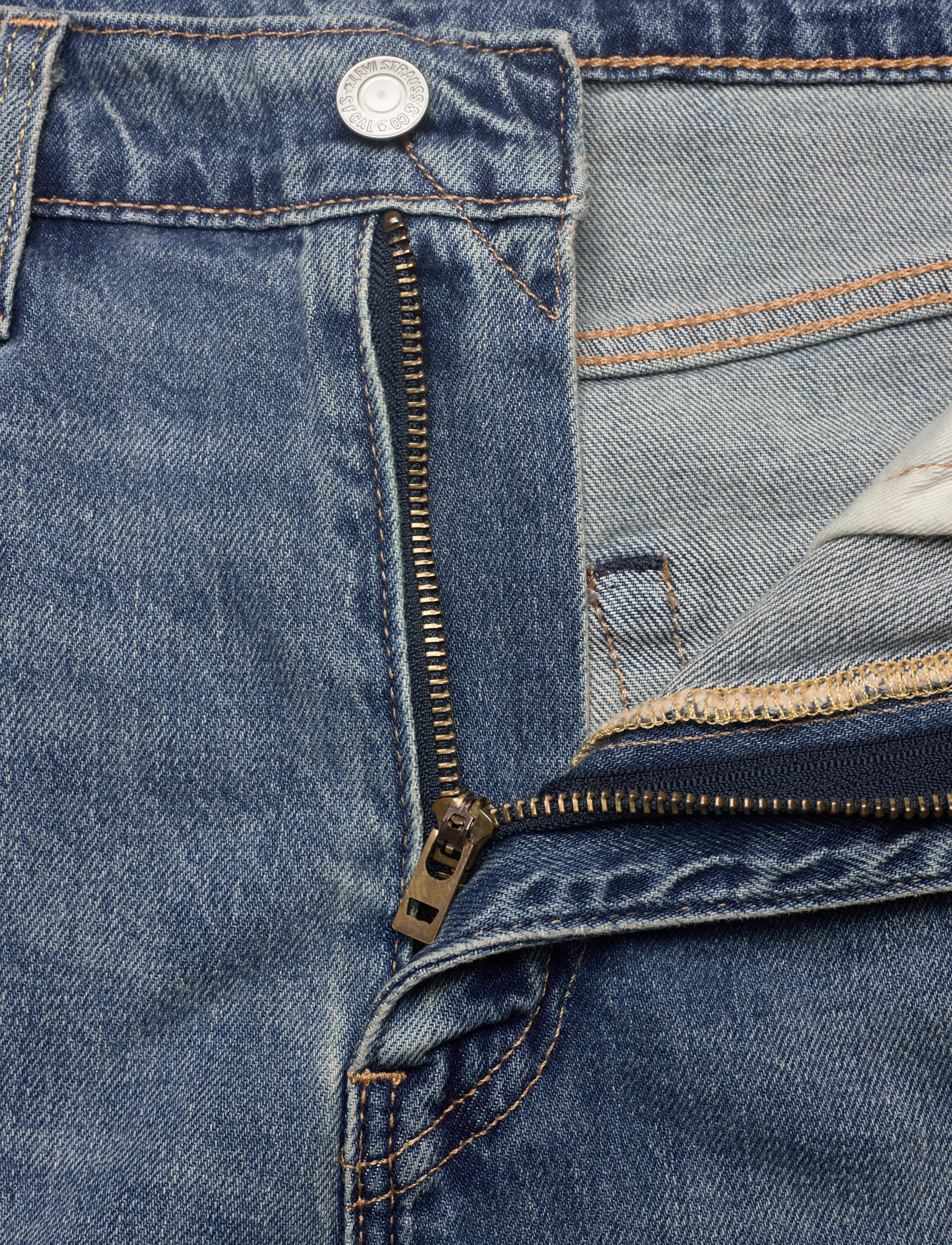 Levi's® - 502 TAPER ASK ME AGAIN - med indigo - worn in - 5
