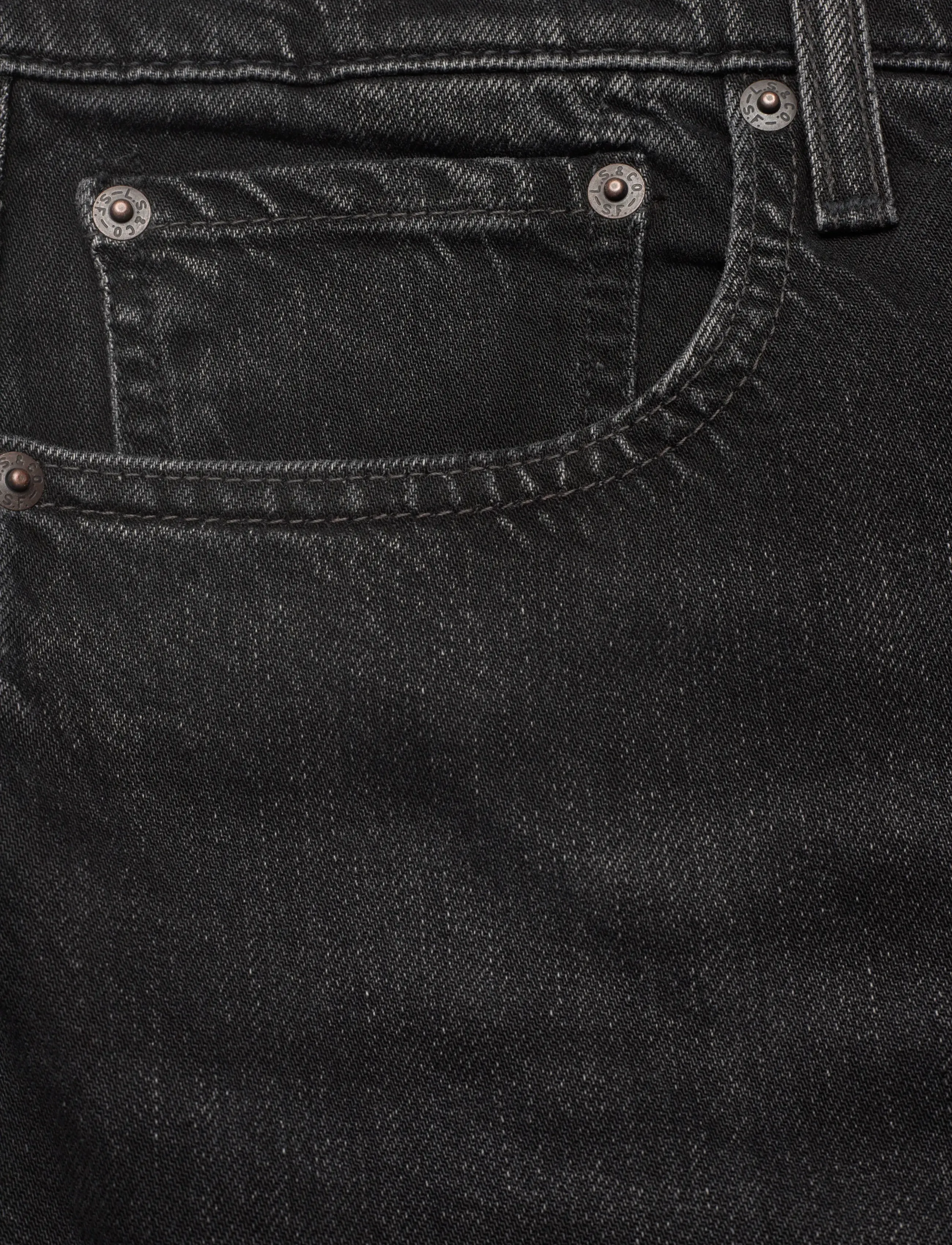 Levi's® - 502 TAPER SPACE WALK - hosen & jeans - blacks - 4