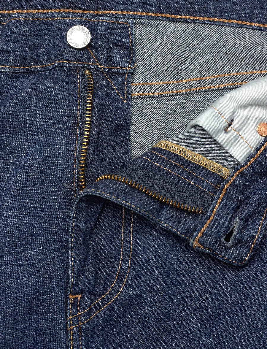 Levi's® - 502 TAPER PART THE SEA LTWT - schmal zulaufende jeans - dark indigo - worn in - 5