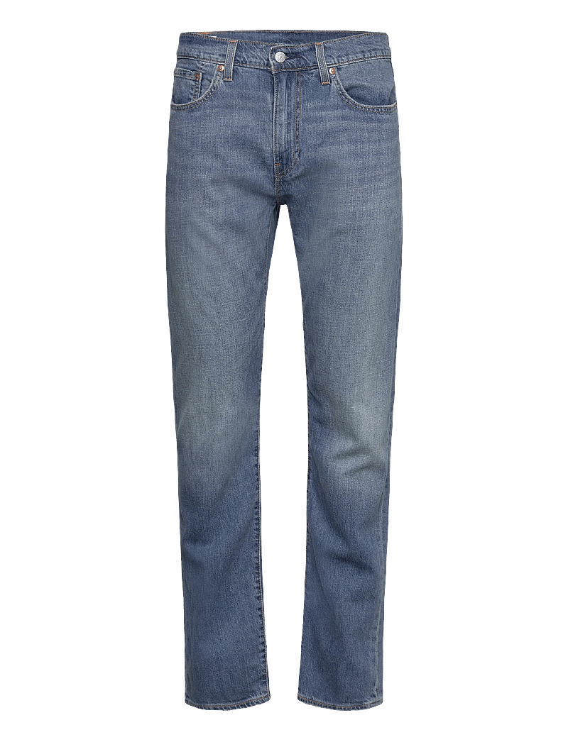 Levi's® - 502 TAPER THE NEW BLUE LTWT - tapered jeans - med indigo - worn in - 1