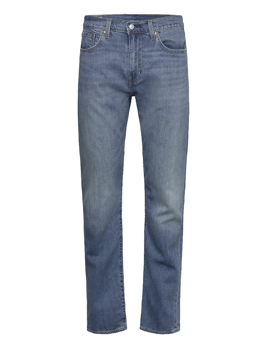 Levi's® - 502 TAPER THE NEW BLUE LTWT - tapered jeans - med indigo - worn in - 1