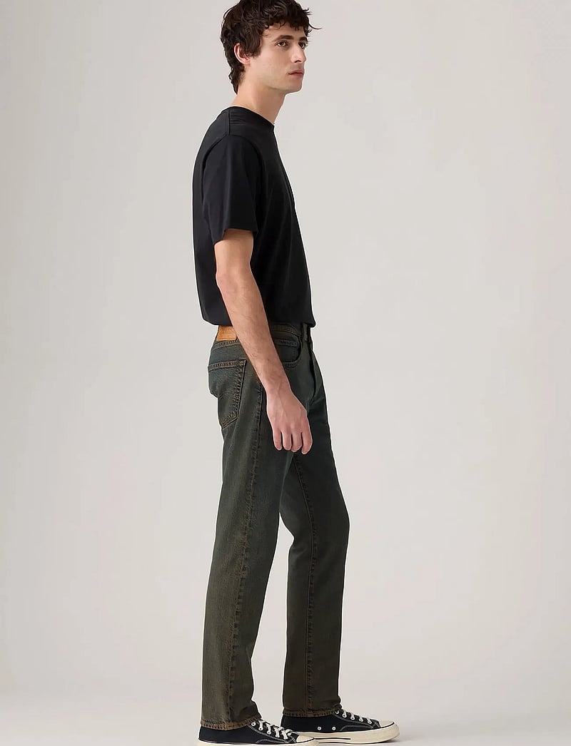 Levi's® - 502 TAPER STRAIGHT UP FUNKY OD - tavalised teksad - greens - 3
