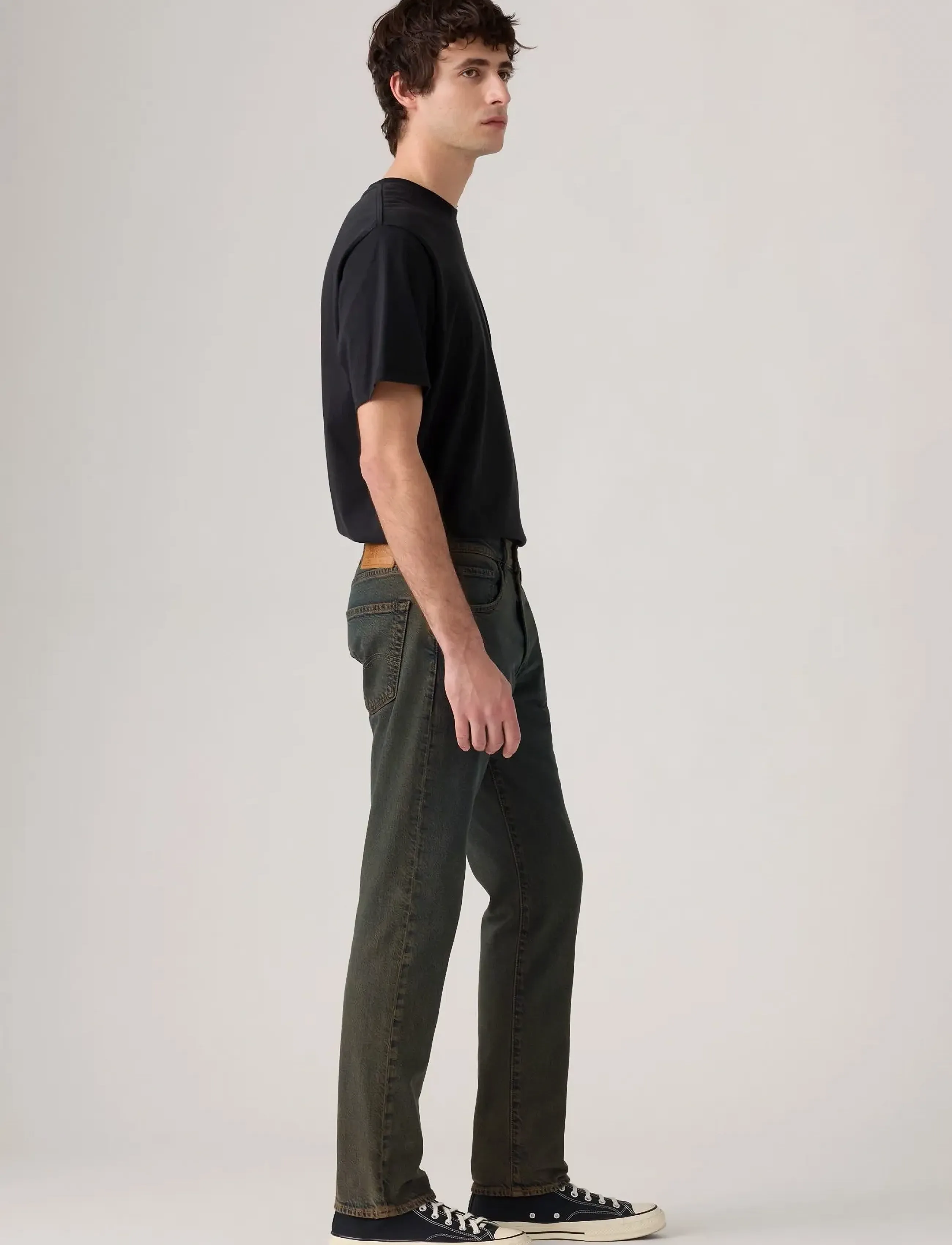 Levi's® - 502 TAPER STRAIGHT UP FUNKY OD - regular jeans - greens - 3