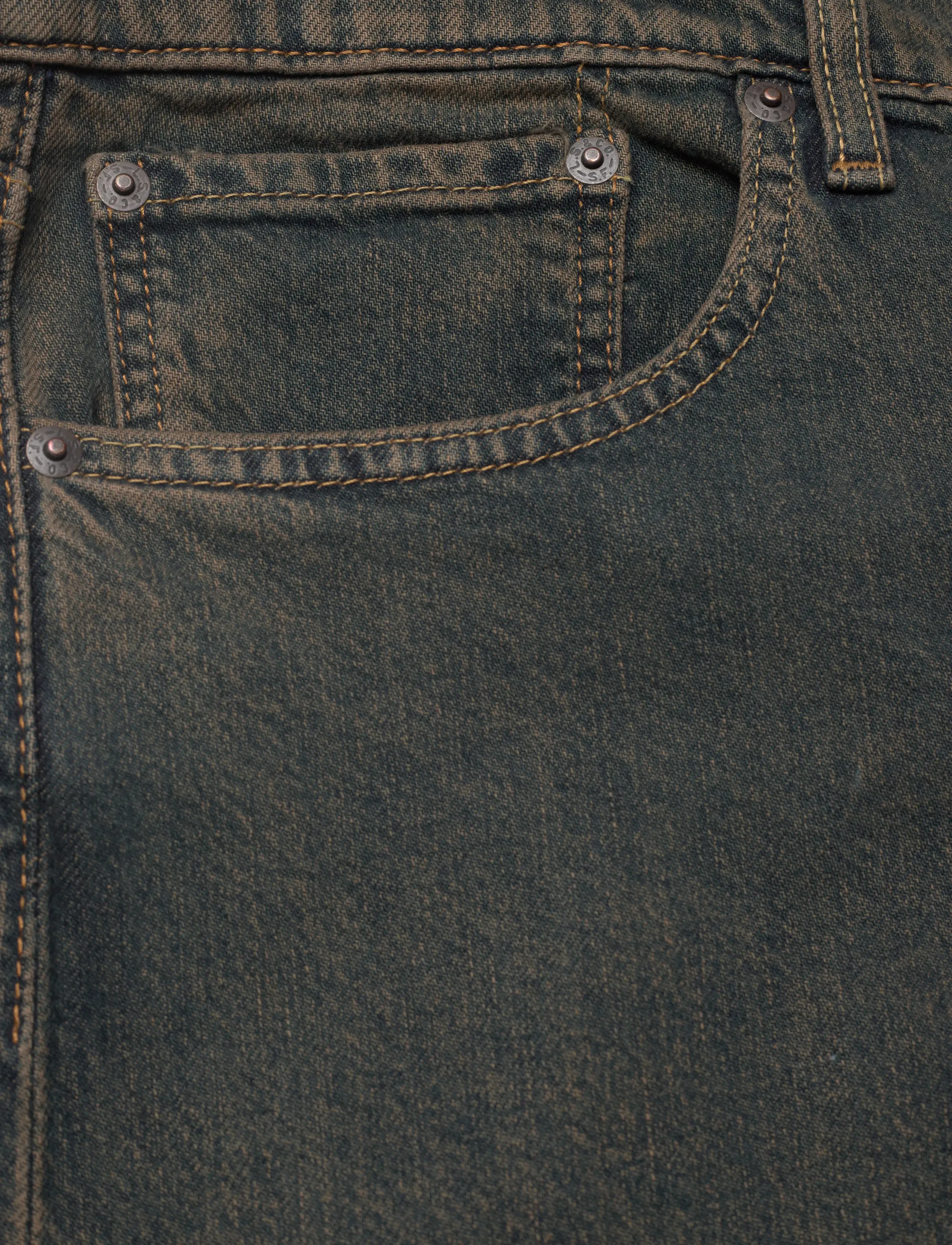 Levi's® - 502 TAPER STRAIGHT UP FUNKY OD - regular jeans - greens - 4