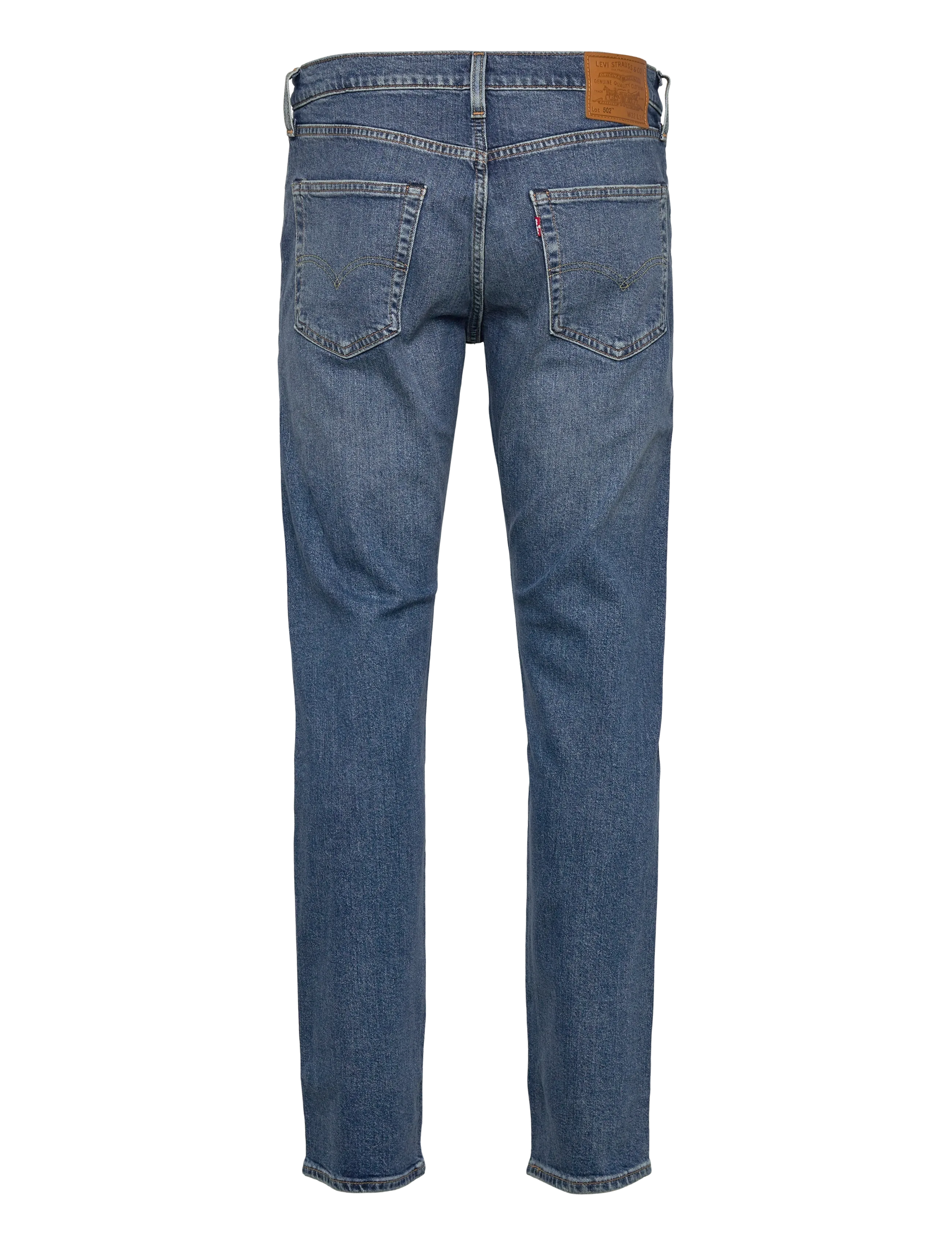 Levi's® - 502 TAPER DENIM DETOUR ADV - tapered jeans - med indigo - worn in - 2