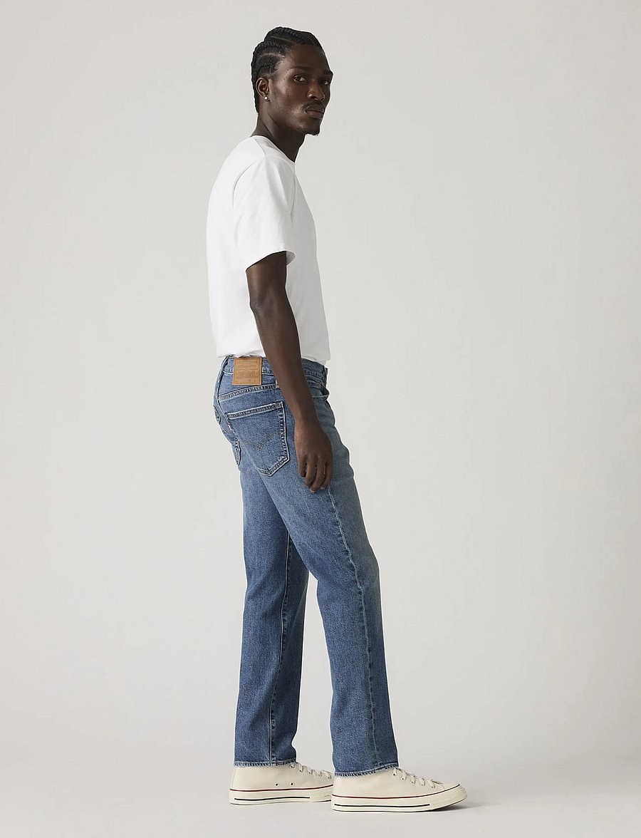 Levi's® - 502 TAPER DENIM DETOUR ADV - tapered jeans - med indigo - worn in - 3