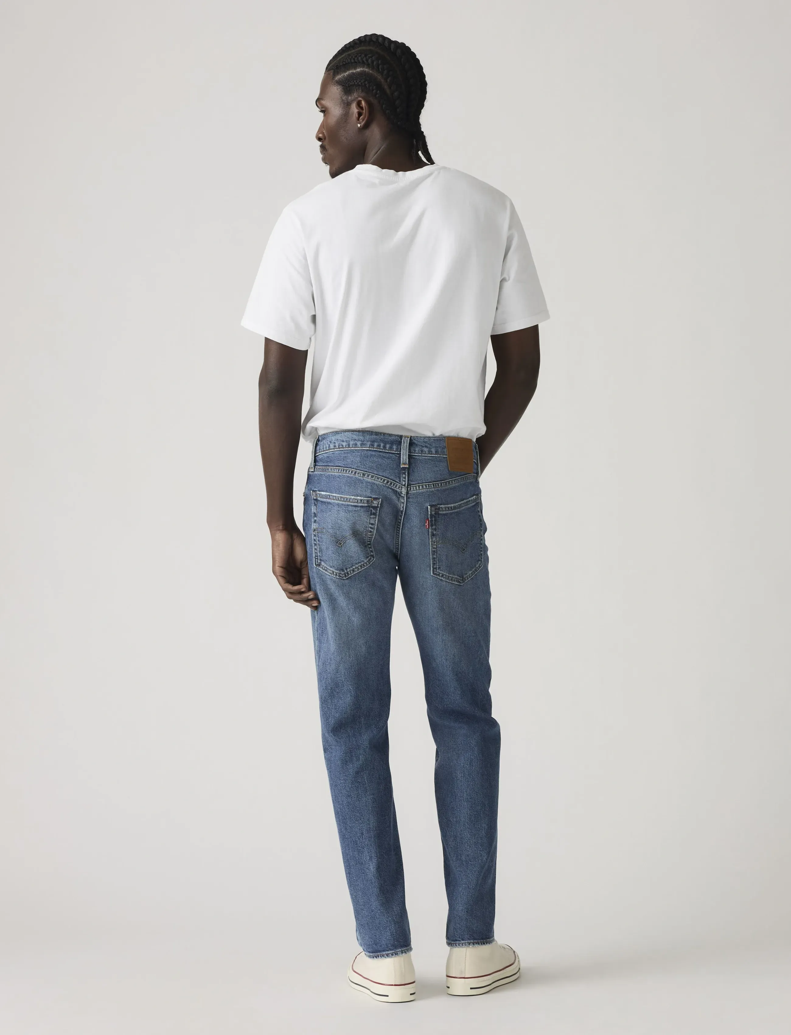 Levi's® - 502 TAPER DENIM DETOUR ADV - tapered jeans - med indigo - worn in - 4