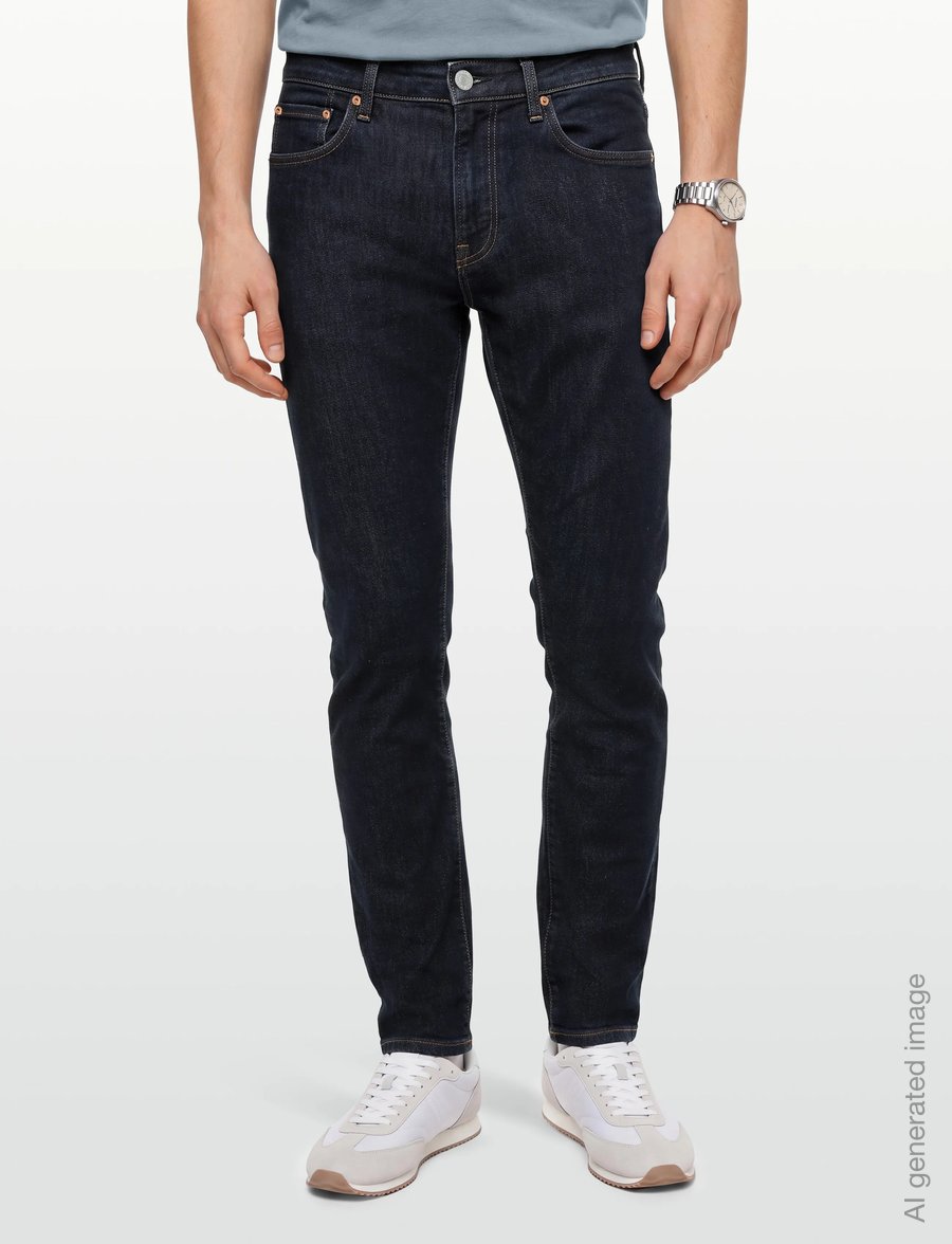 Levi's® - 502 TAPER STADARK - tapered jeans - dark indigo - flat finishy - 3