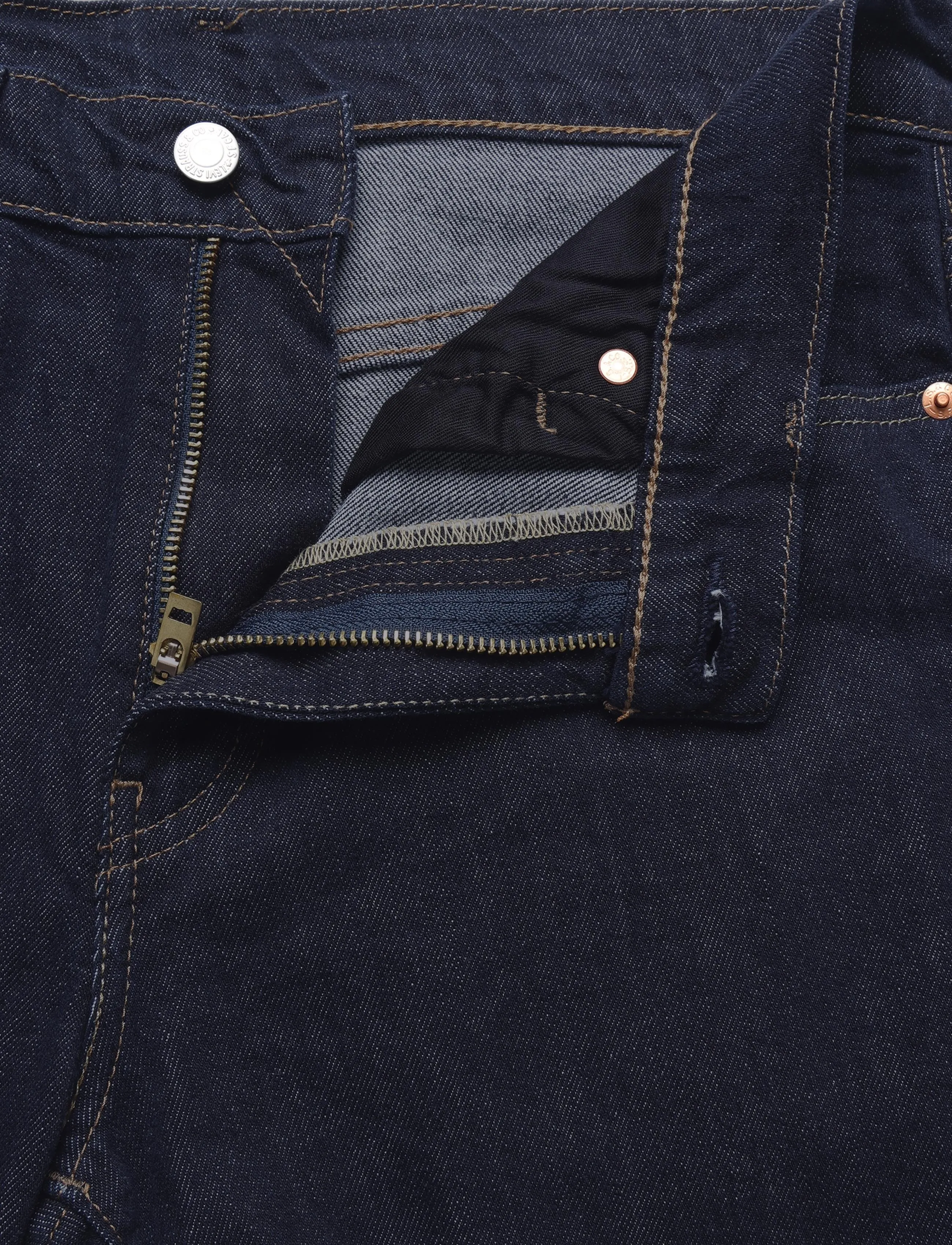 Levi's® - 502 TAPER STADARK - dark indigo - flat finish - 3