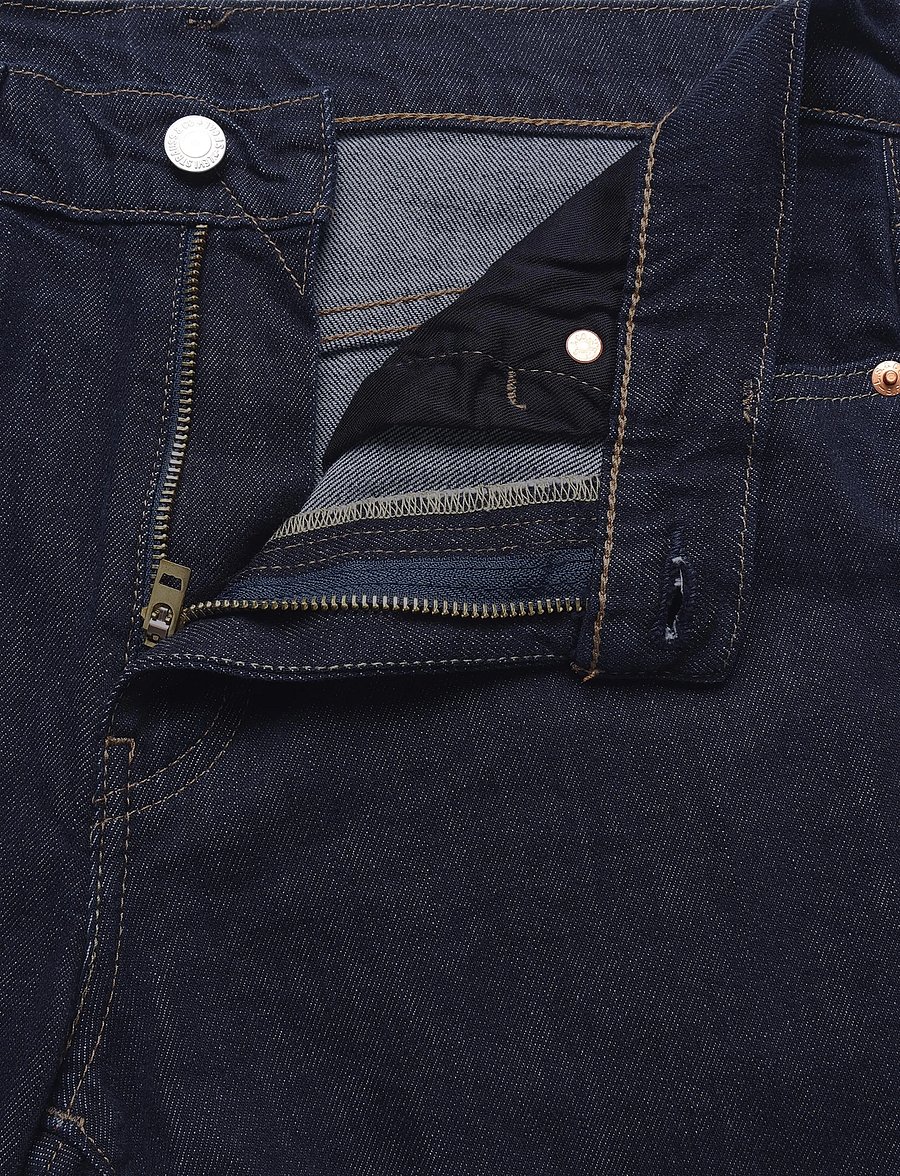 Levi's® - 502 TAPER STADARK - alt kitsenevad teksad - dark indigo - flat finish - 3