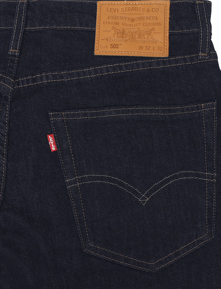 Levi's® - 502 TAPER STADARK - alt kitsenevad teksad - dark indigo - flat finish - 4