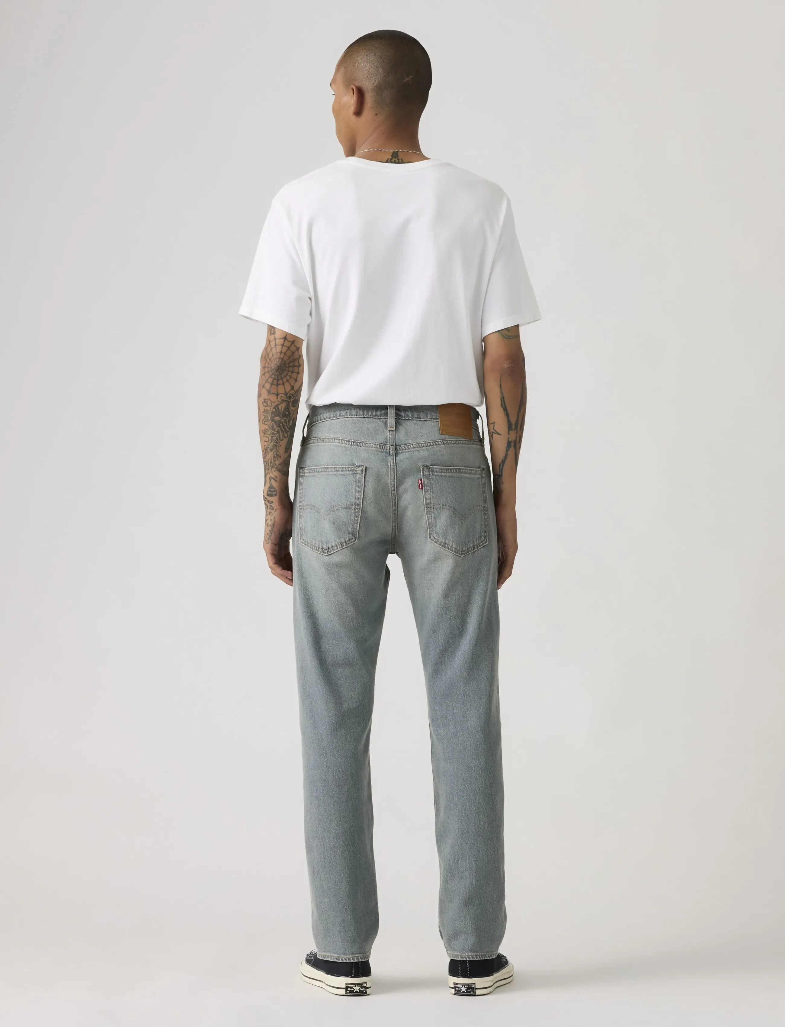 Levi's® - 502 TAPER SILENT ECHO - hosen & jeans - med indigo - worn in - 4