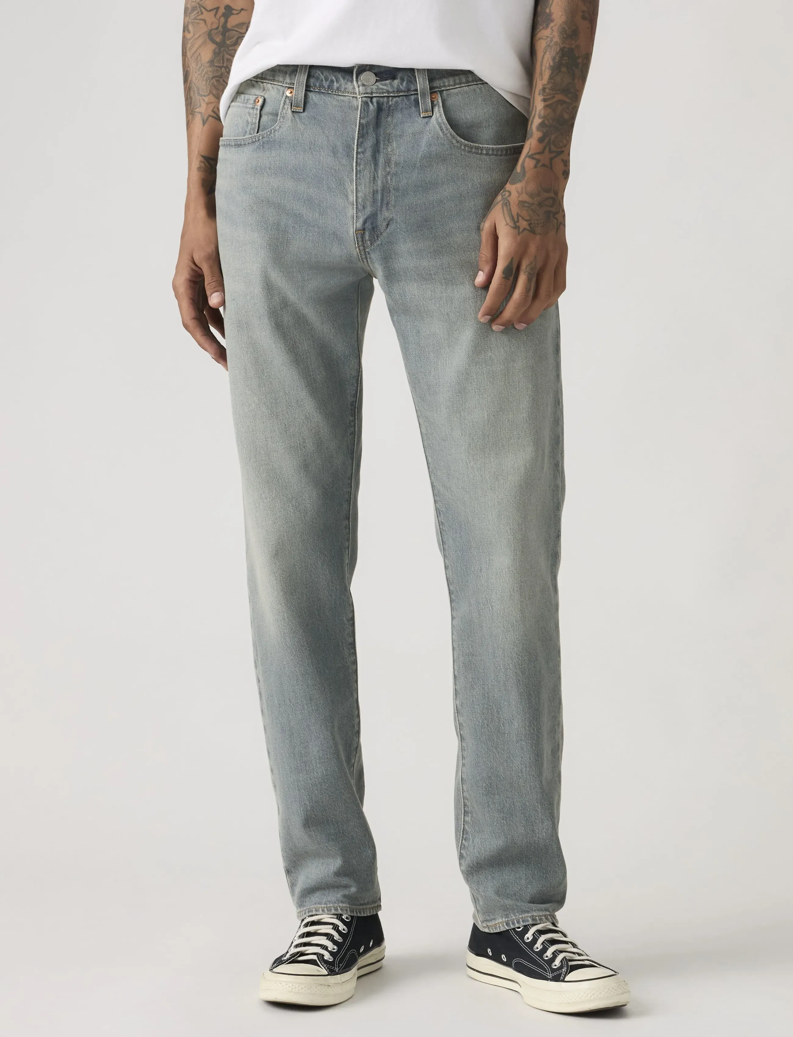Levi's® - 502 TAPER SILENT ECHO - hosen & jeans - med indigo - worn in - 5
