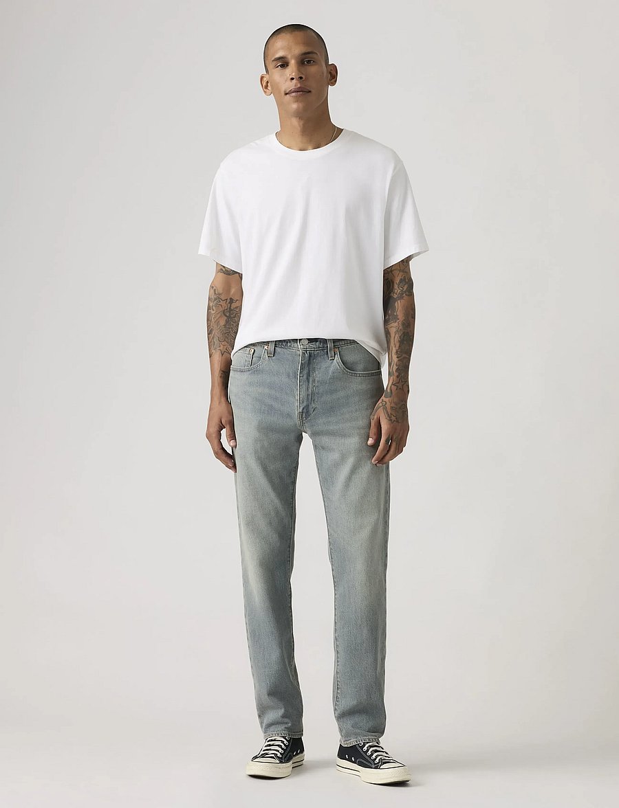 Levi's® - 502 TAPER SILENT ECHO - normale jeans - med indigo - worn ing - 0