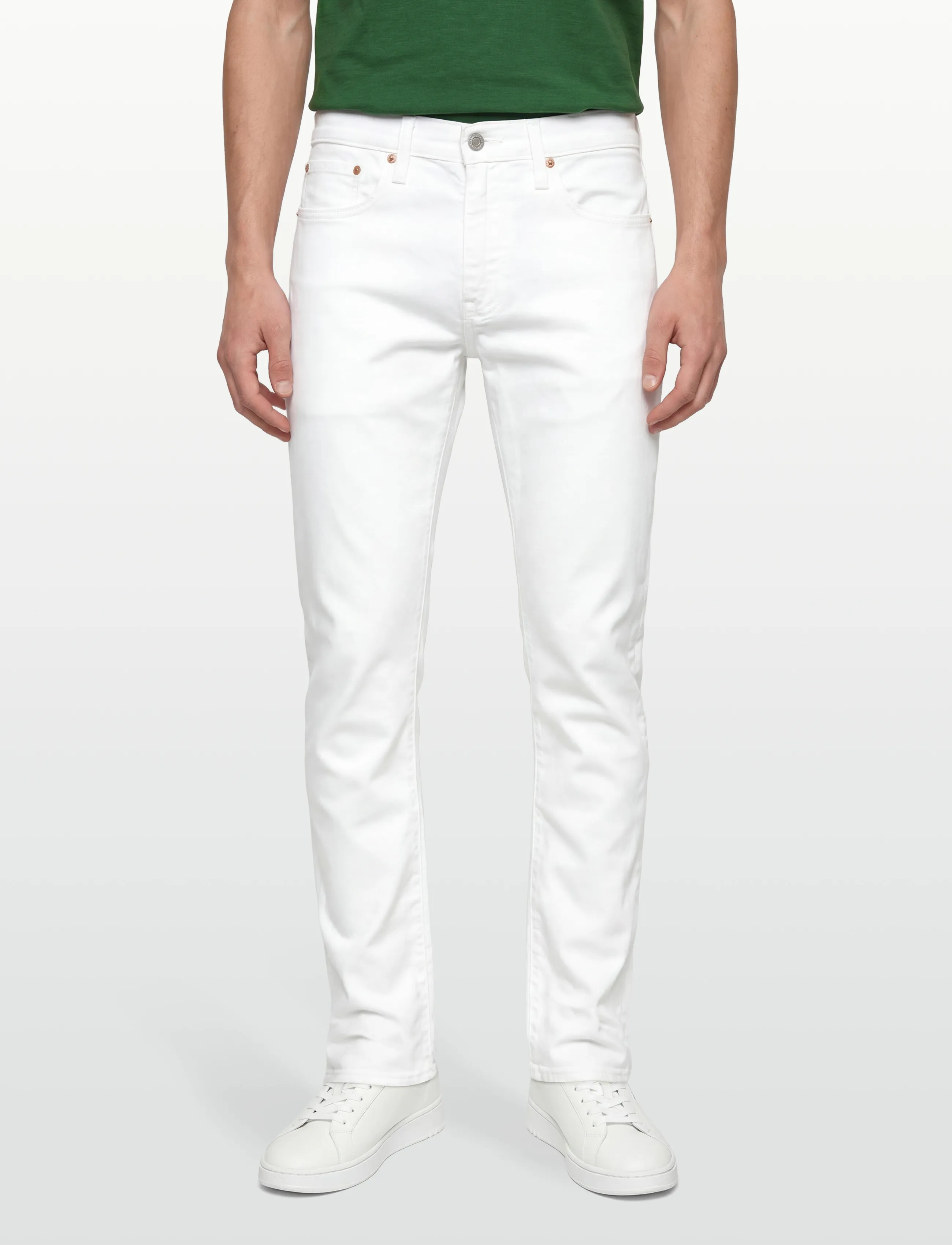 Levi's® - 502 TAPER WHITE PAPER GD - bukser & jeans - whites - 3