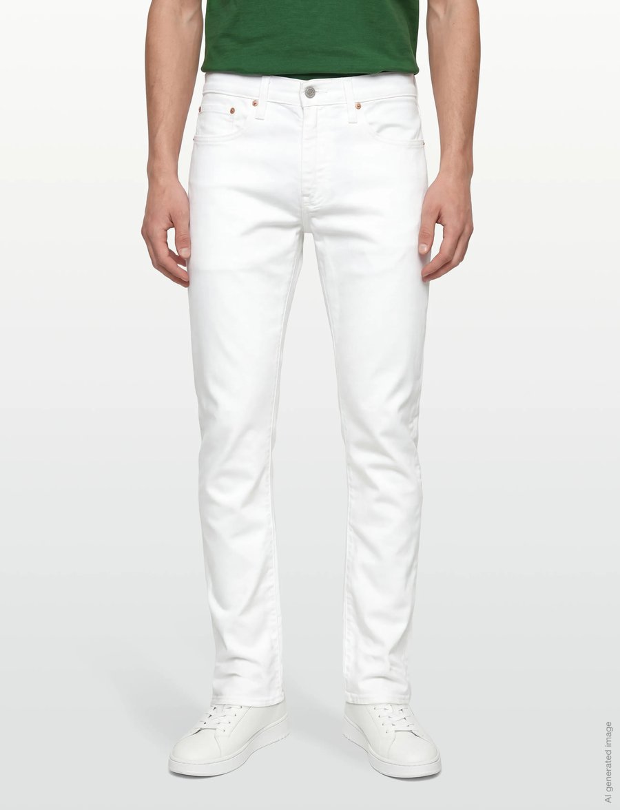 Levi's® - 502 TAPER WHITE PAPER GD - tapered jeans - whites - 3
