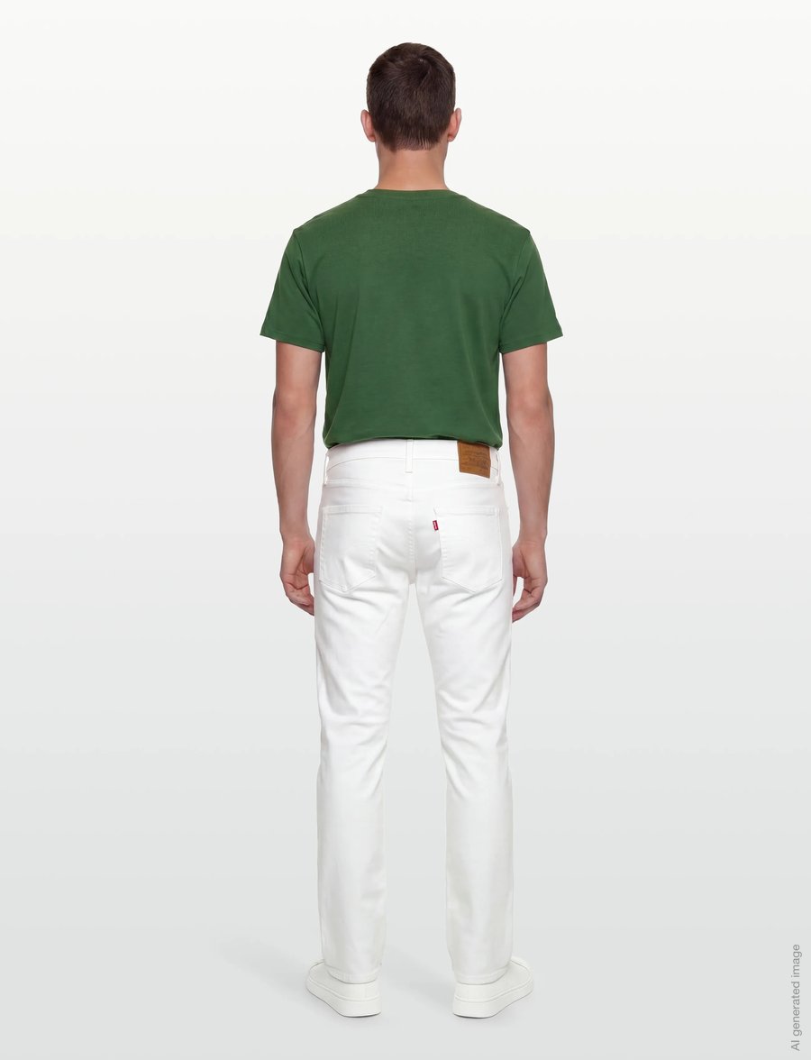 Levi's® - 502 TAPER WHITE PAPER GD - tapered jeans - whites - 4