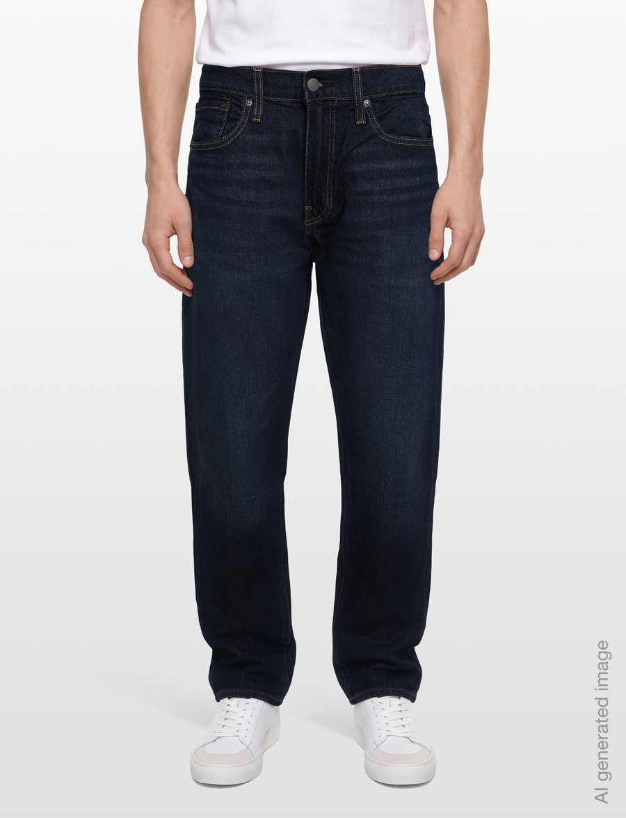 Levi's® - 502 TAPER FREE AS A BIRD - schmal zulaufende jeans - dark indigo - worn in - 3