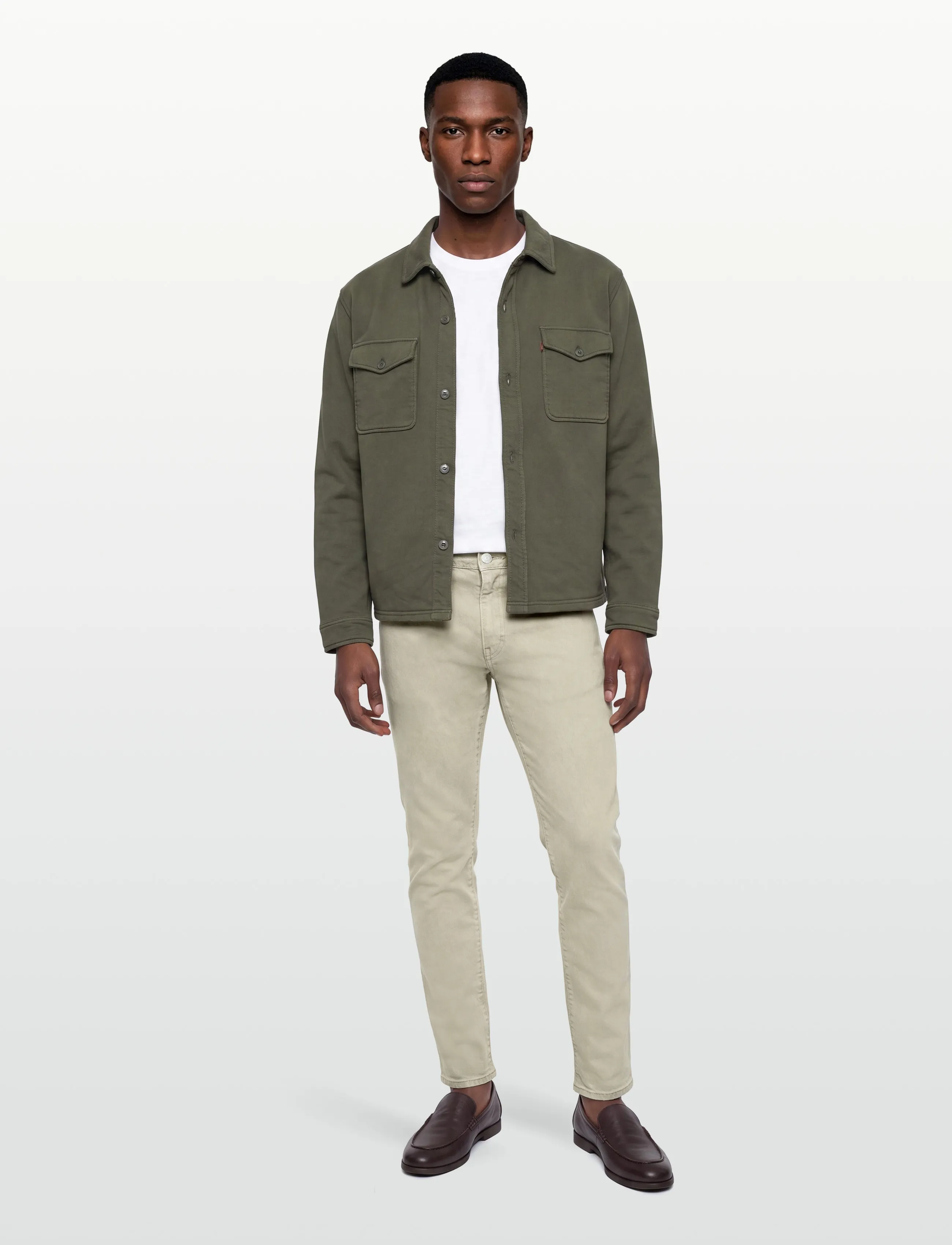 Levi's 502 Taper Toasted Hazelnut Gd, 34 x 30, Jeans, Beige - Tapered, Männerswear