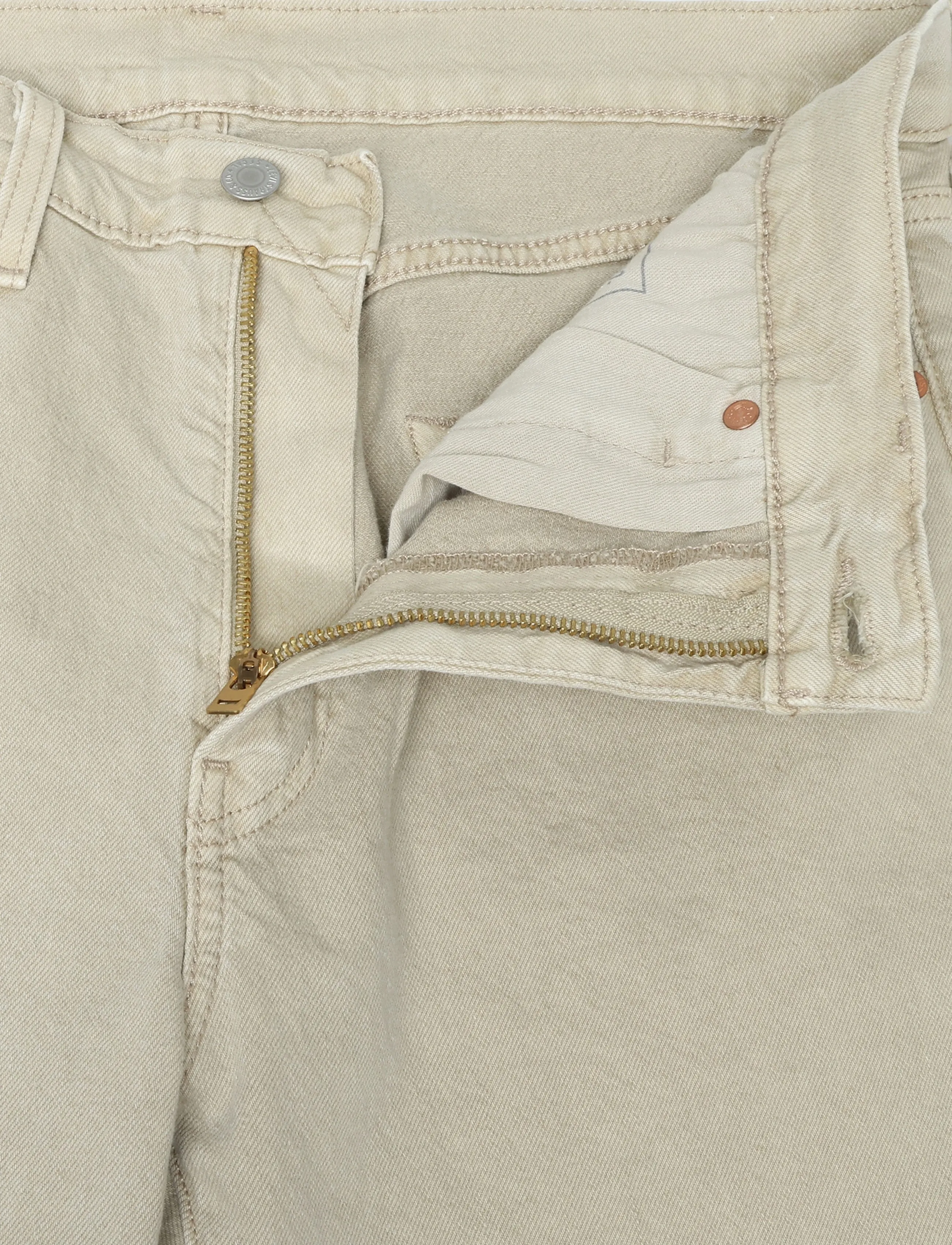Levi's® - 502 TAPER TOASTED HAZELNUT GD - tapered jeans - tans - 2