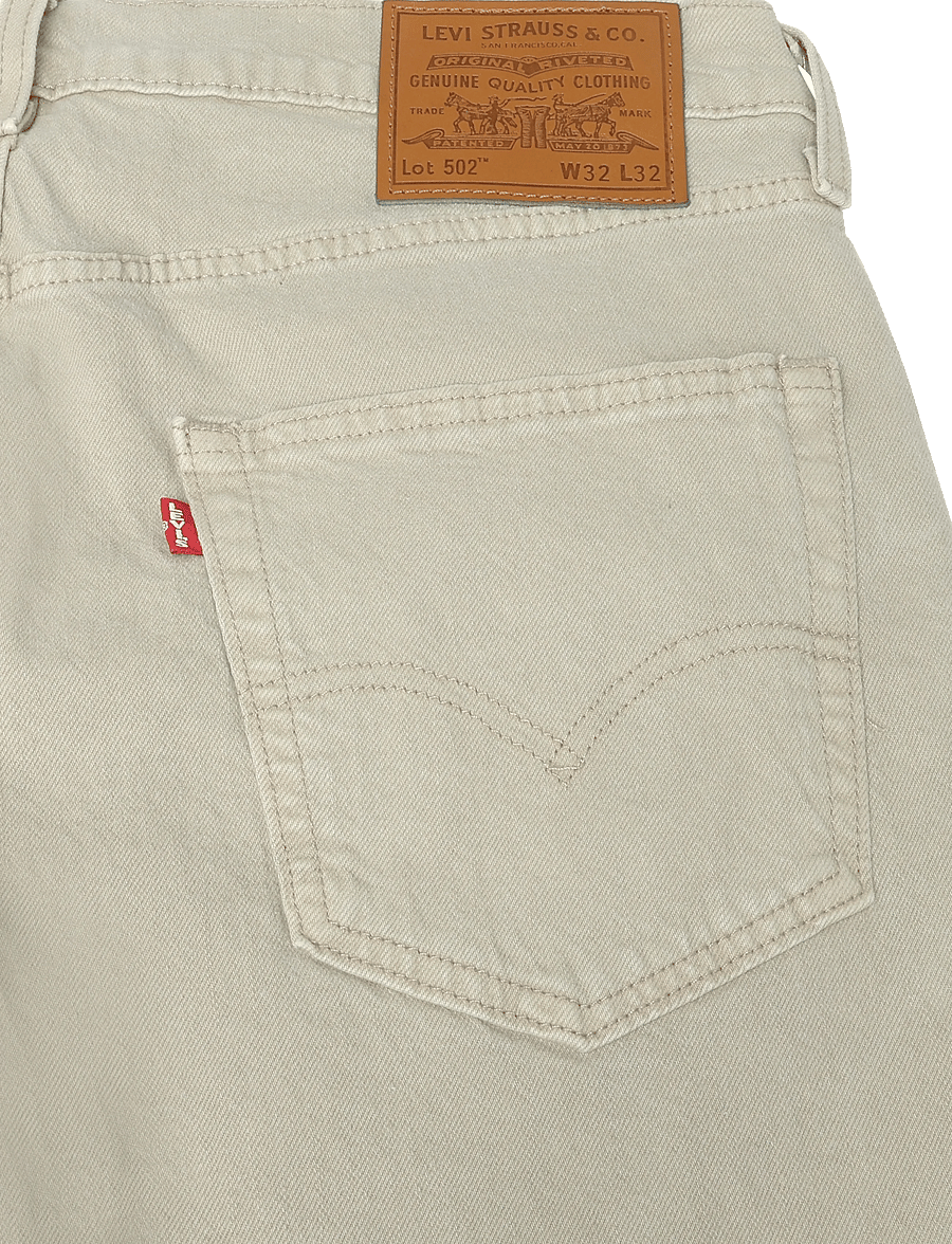 Levi's® - 502 TAPER TOASTED HAZELNUT GD - tapered jeans - tans - 4
