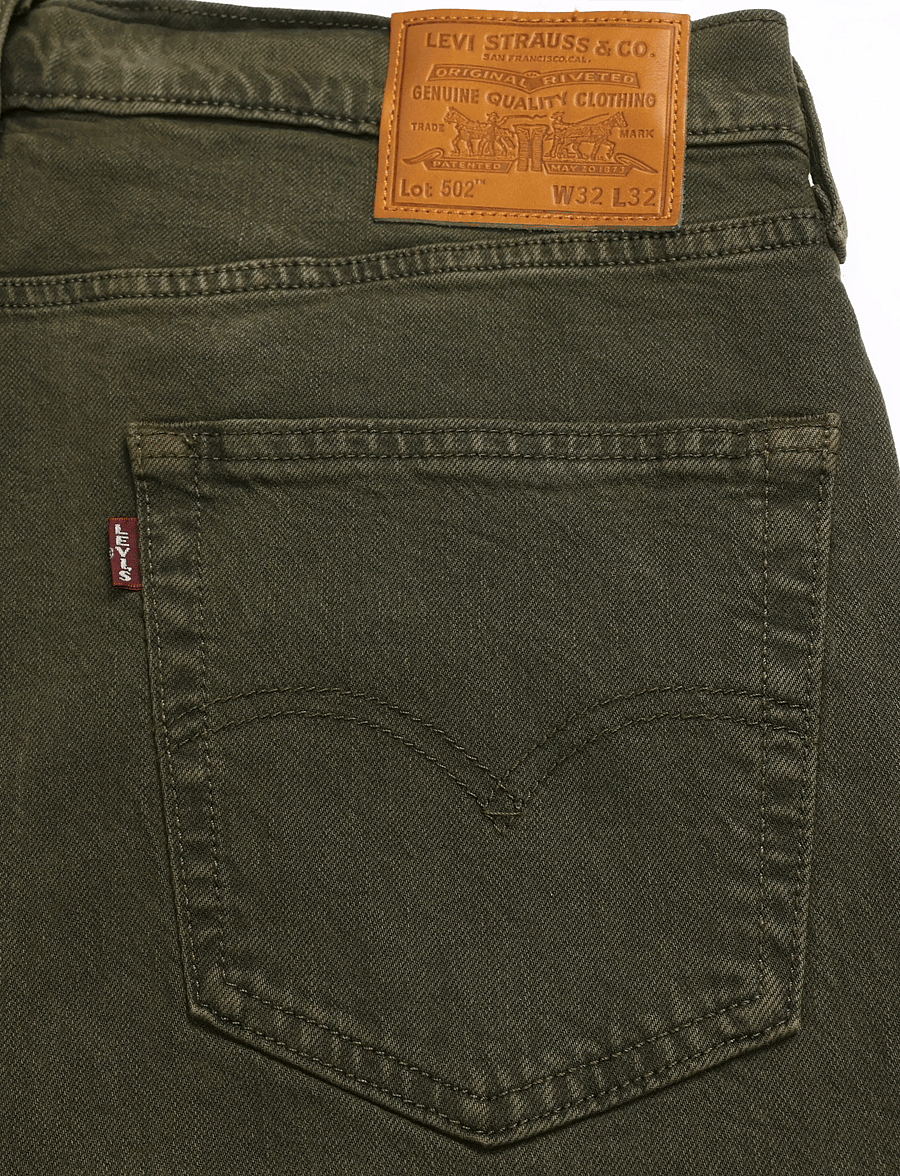 Levi's® - 502 TAPER REDWOOD BOUGH GD - tapered jeans - greens - 4