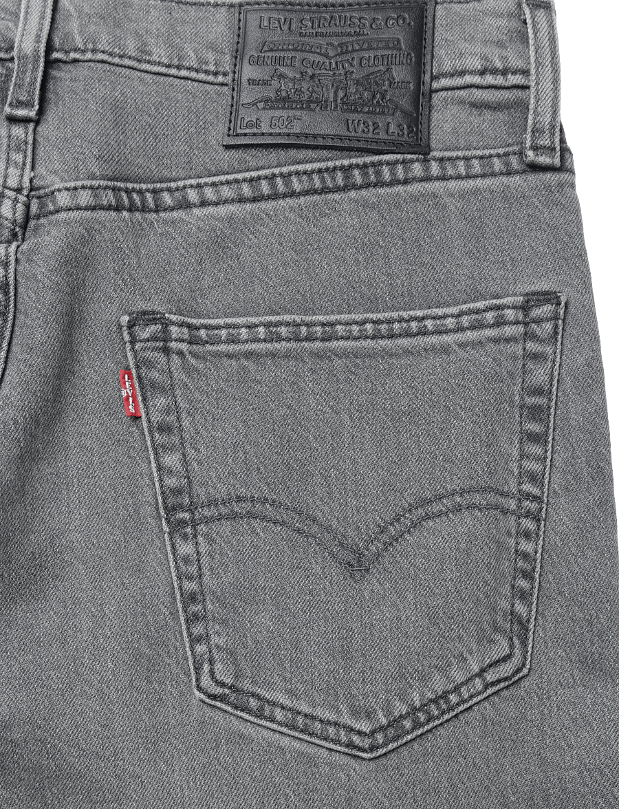 Levi's® - 502 TAPER GRANITE SHADOW - tapered jeans - greys - 4