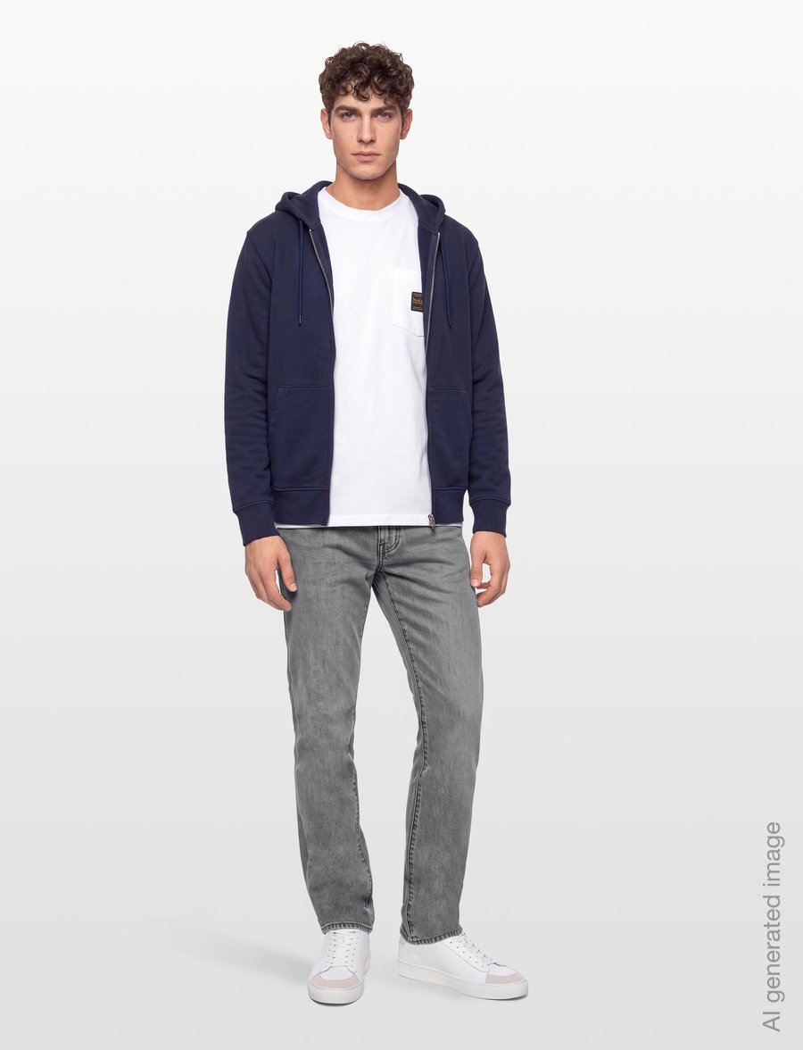 Levi's® - 502 TAPER GRANITE SHADOW - tapered jeans - greysy - 0