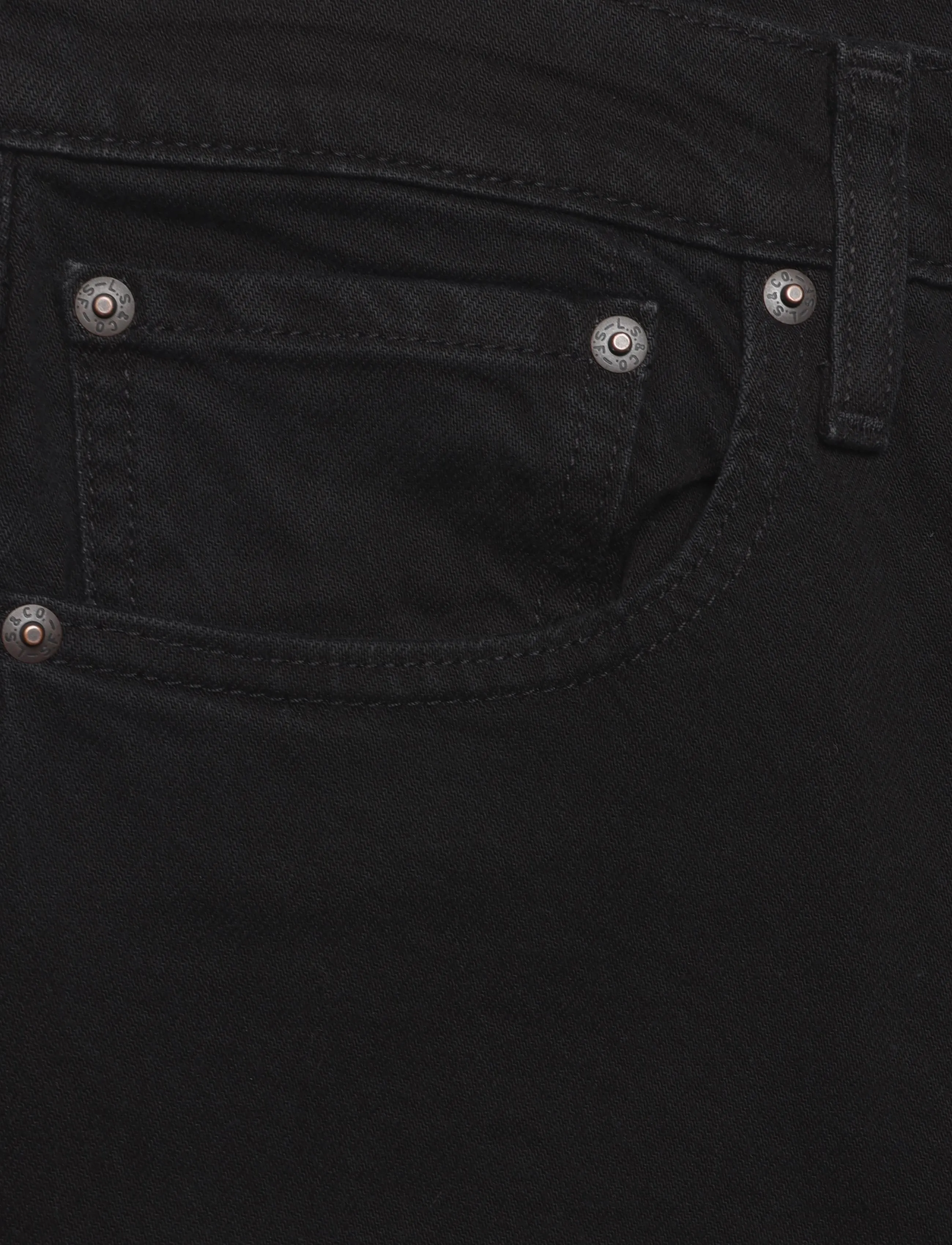 Levi's® - 502 TAPER AS NIGHT FALLS - tapered jeans - blacks - 2