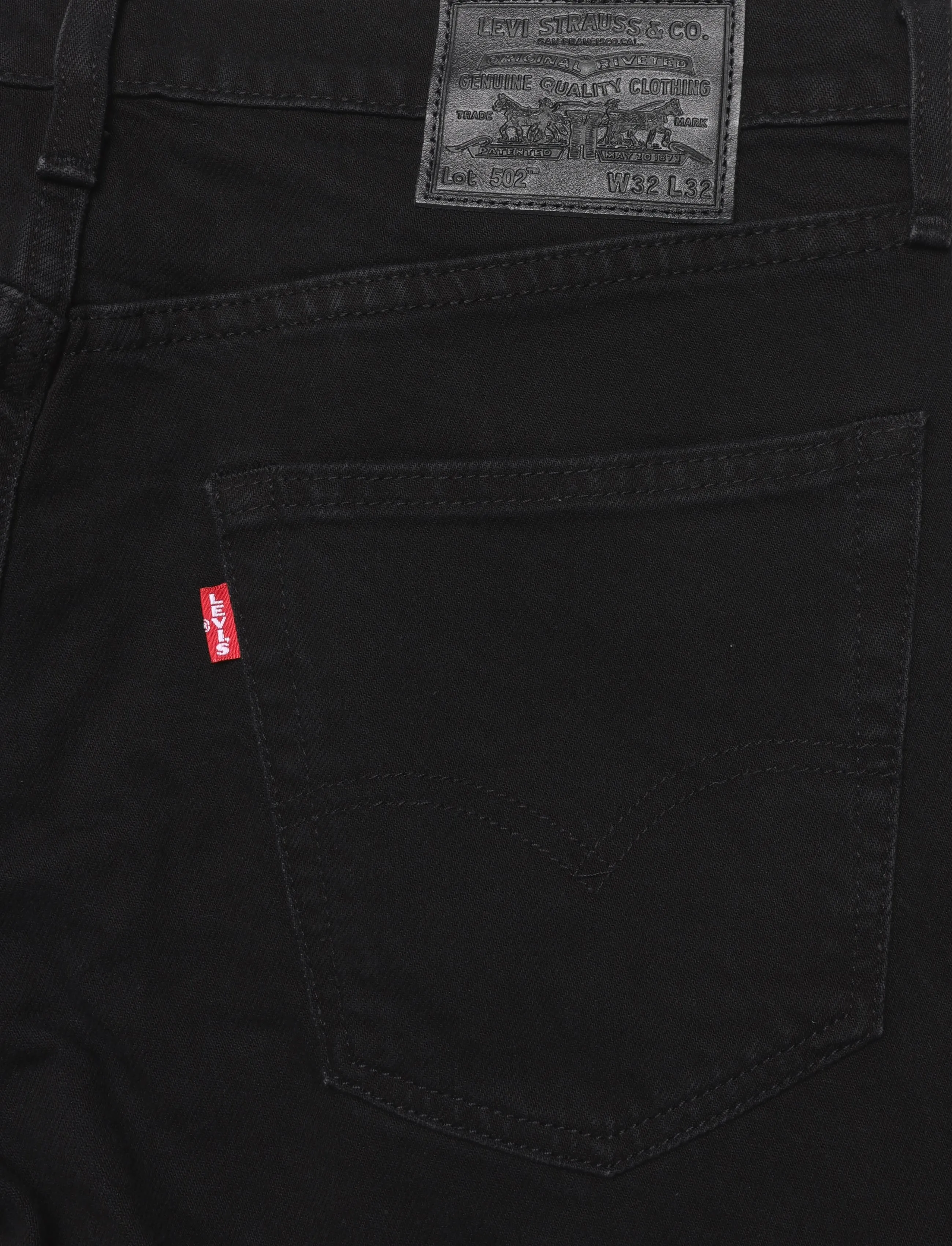 Levi's® - 502 TAPER AS NIGHT FALLS - tapered jeans - blacks - 4