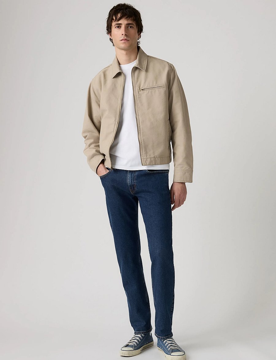 Levi's® - 502 TAPER ALL MY THOUGHTS ADV - alt kitsenevad teksad - dark indigo - worn inpp - 0