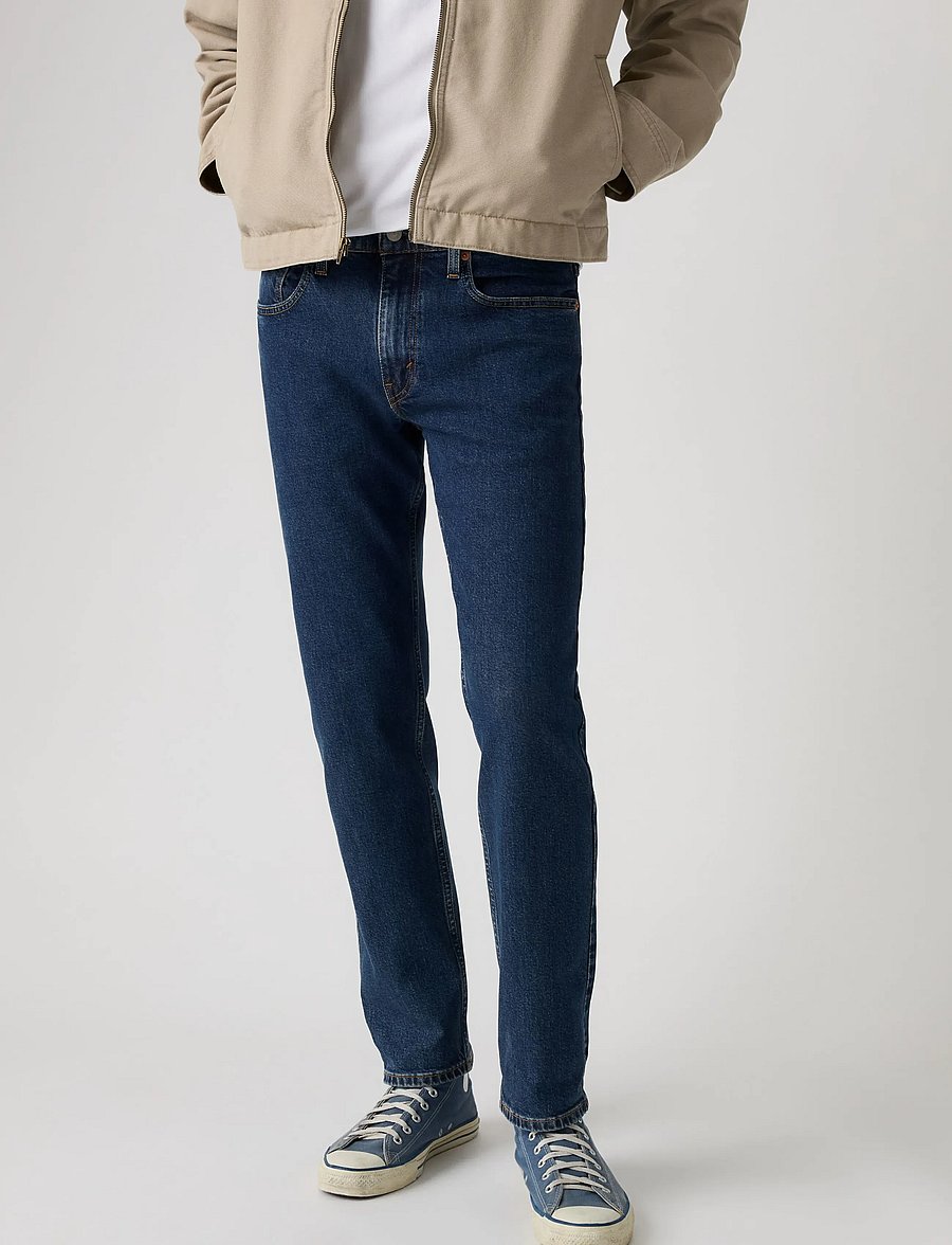 Levi's® - 502 TAPER ALL MY THOUGHTS ADV - alt kitsenevad teksad - dark indigo - worn inpp - 3