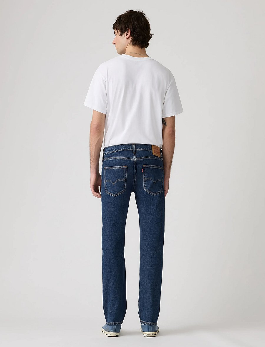 Levi's® - 502 TAPER ALL MY THOUGHTS ADV - alt kitsenevad teksad - dark indigo - worn inpp - 4