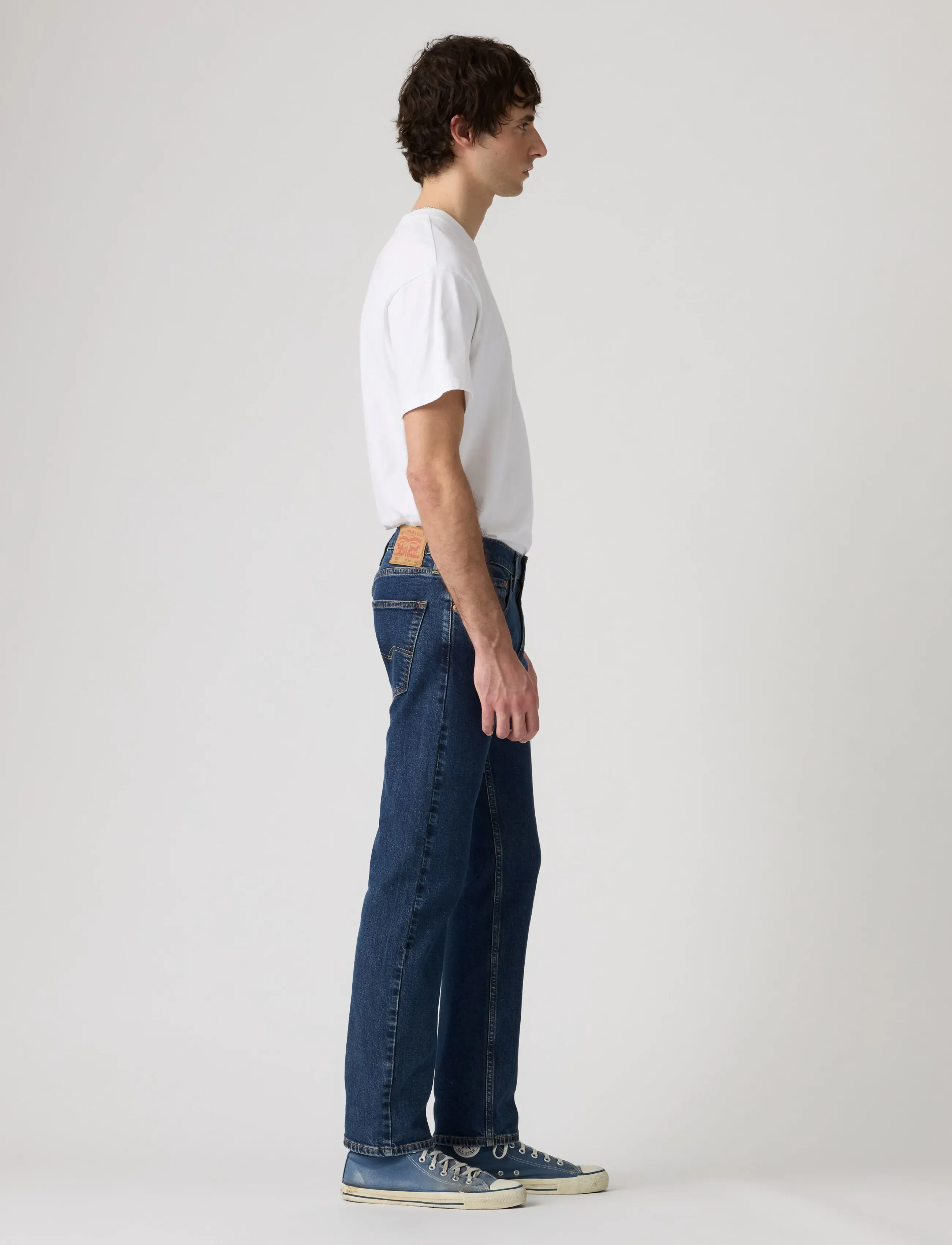 Levi's® - 502 TAPER ALL MY THOUGHTS ADV - byxor & jeans - dark indigo - worn inpp - 5