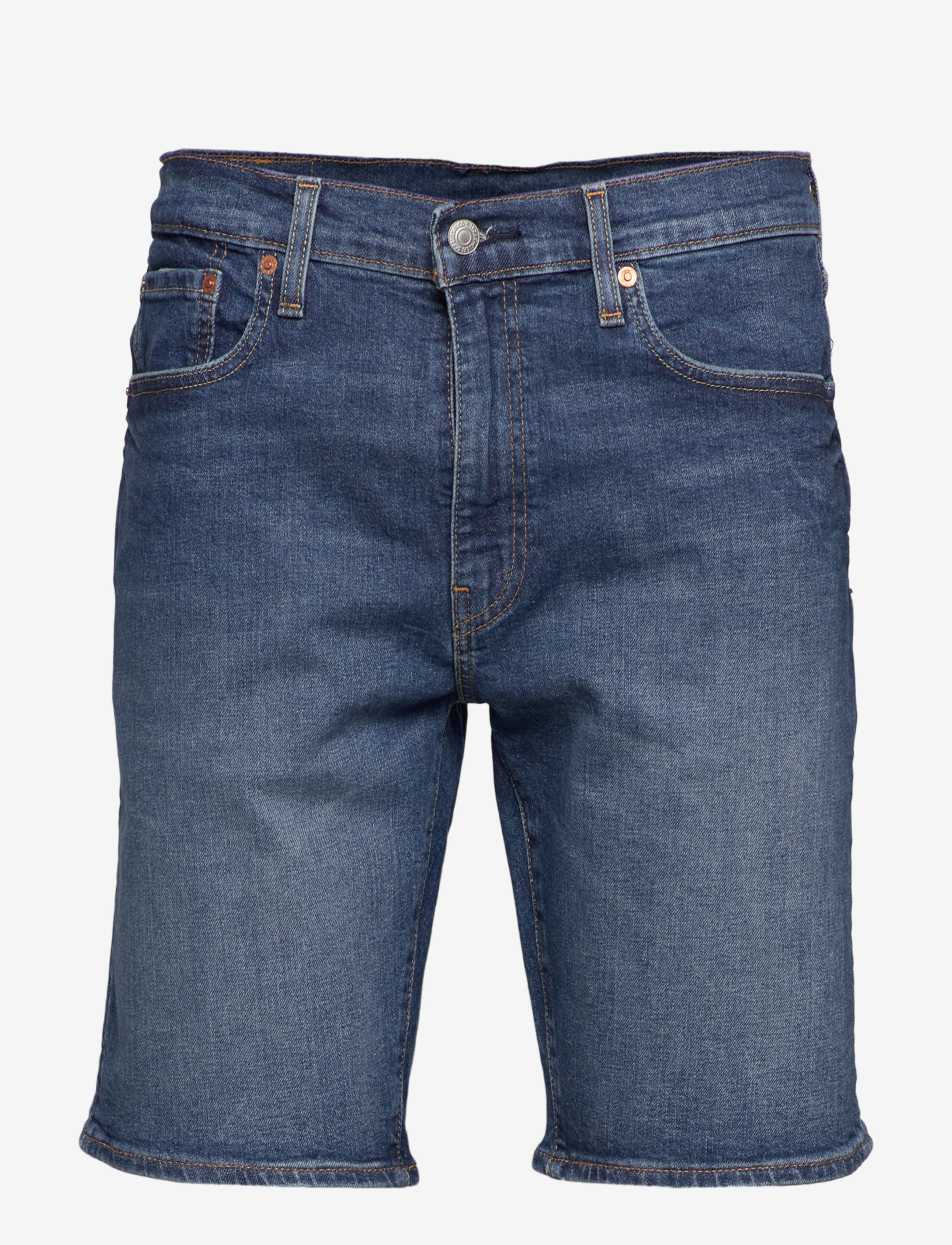 LEVI´S Men - 502 TAPER SHORTS 10 PANETTONE - med indigo - worn in - 0