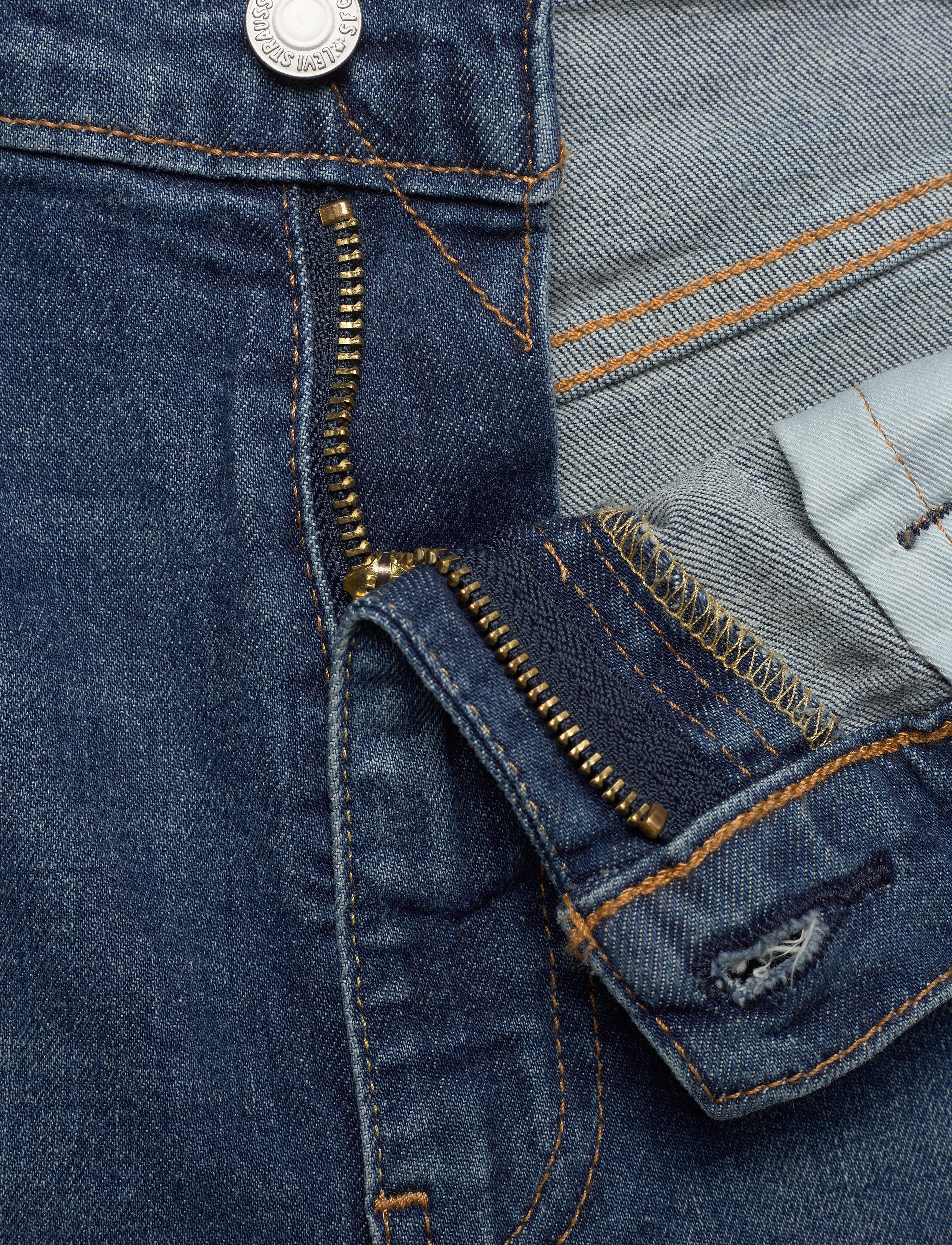 LEVI´S Men - 502 TAPER SHORTS 10 PANETTONE - med indigo - worn in - 3