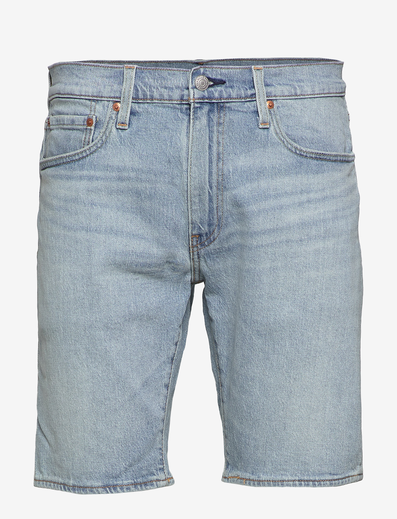 LEVI´S Men - 502 TAPER SHORTS 10 TOAST SHOR - light indigo - worn in - 0